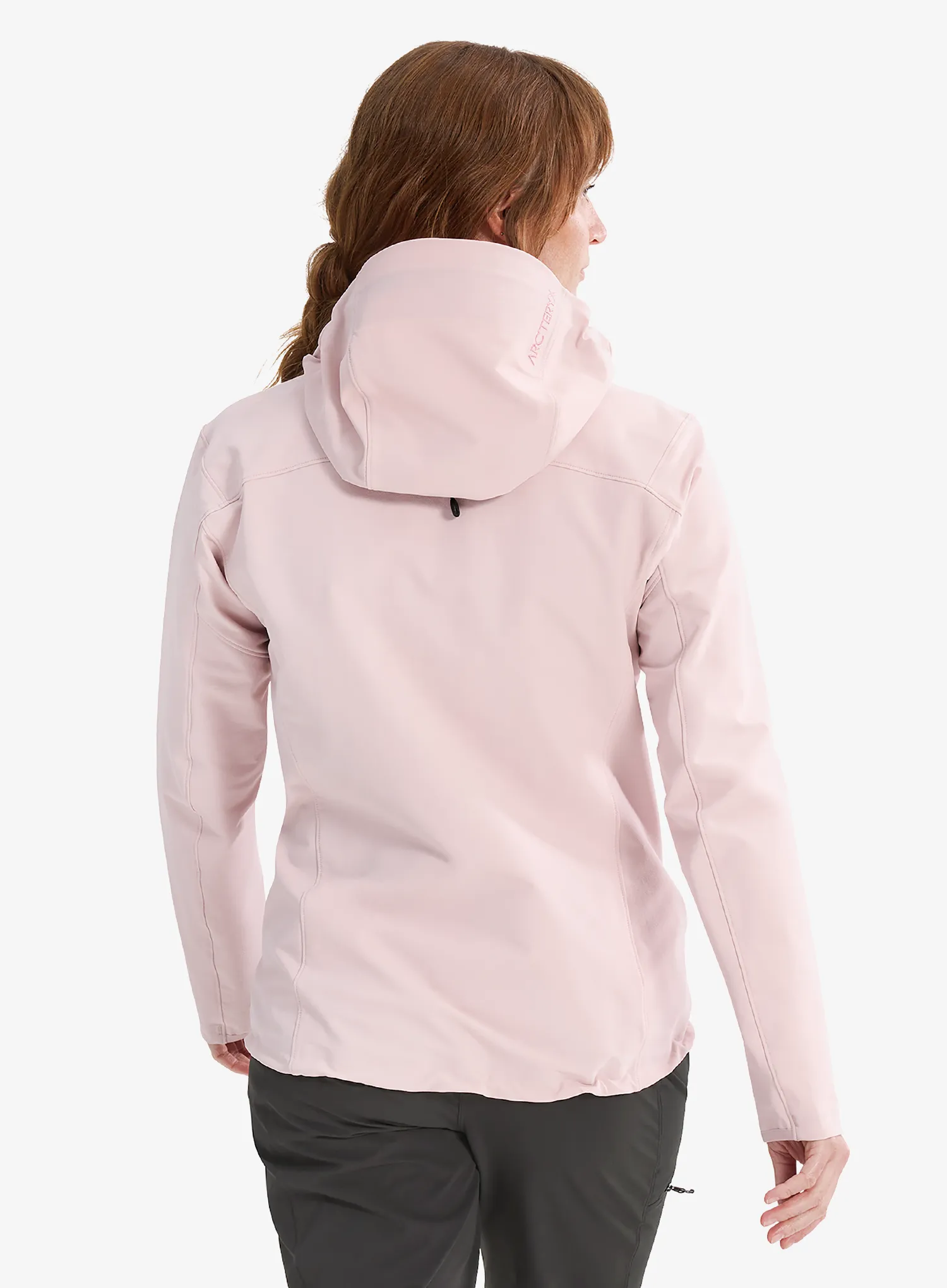 Damen Softshelljacke Arcteryx Gamma Hoody - alpine rose