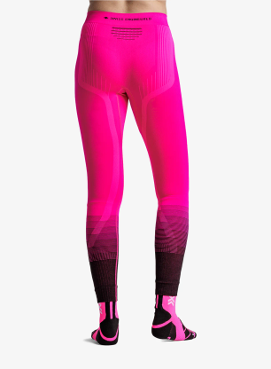 Thermounterhose Damen X-Bionic Invent Graphics Pants - fluo pink/x white