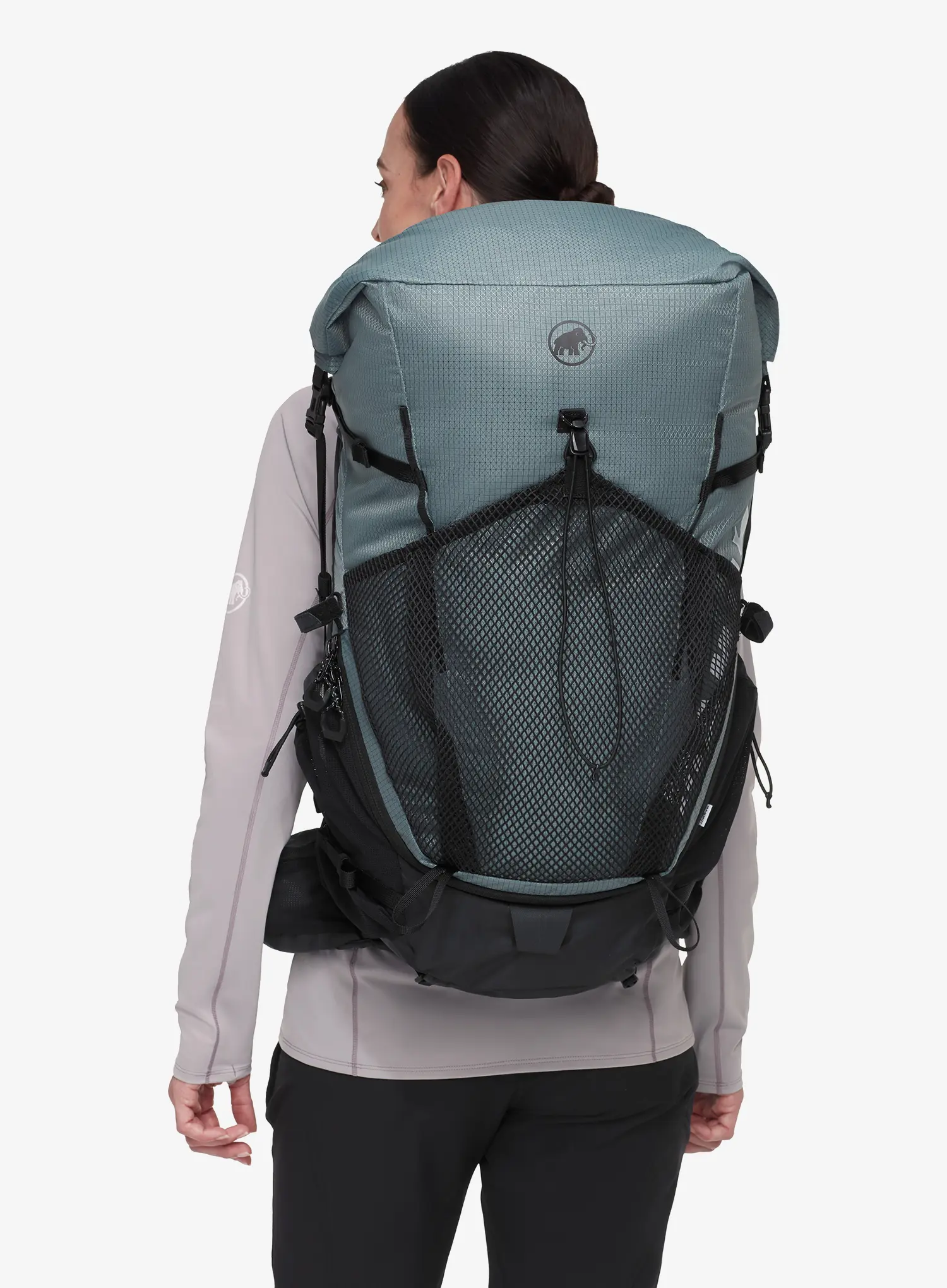Wanderrucksack Damen Mammut Ducan Spine 50-60 - strata/black