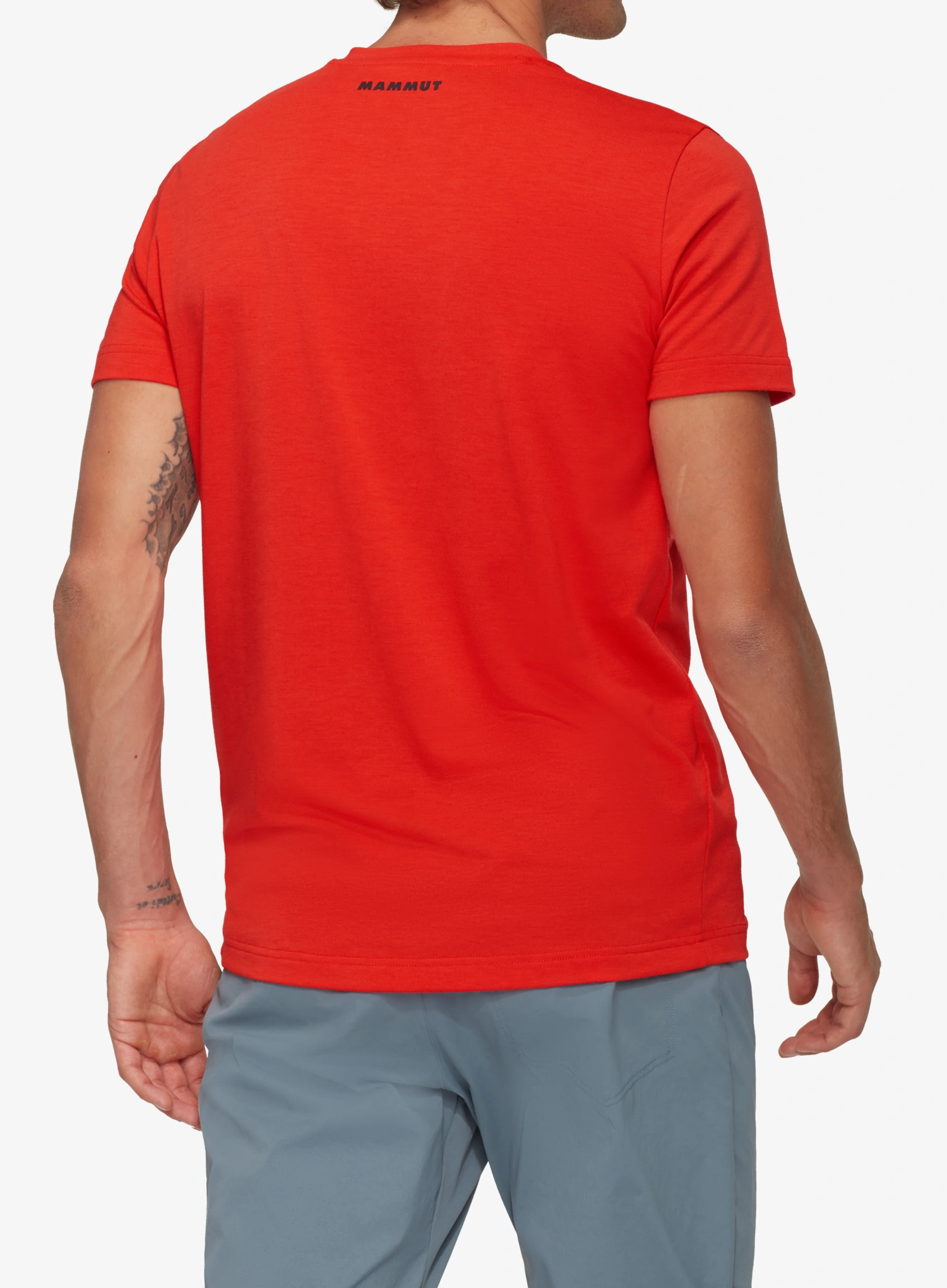 Shirt mit Aufdruck Mammut Trovat T-Shirt Mammut - mammut red