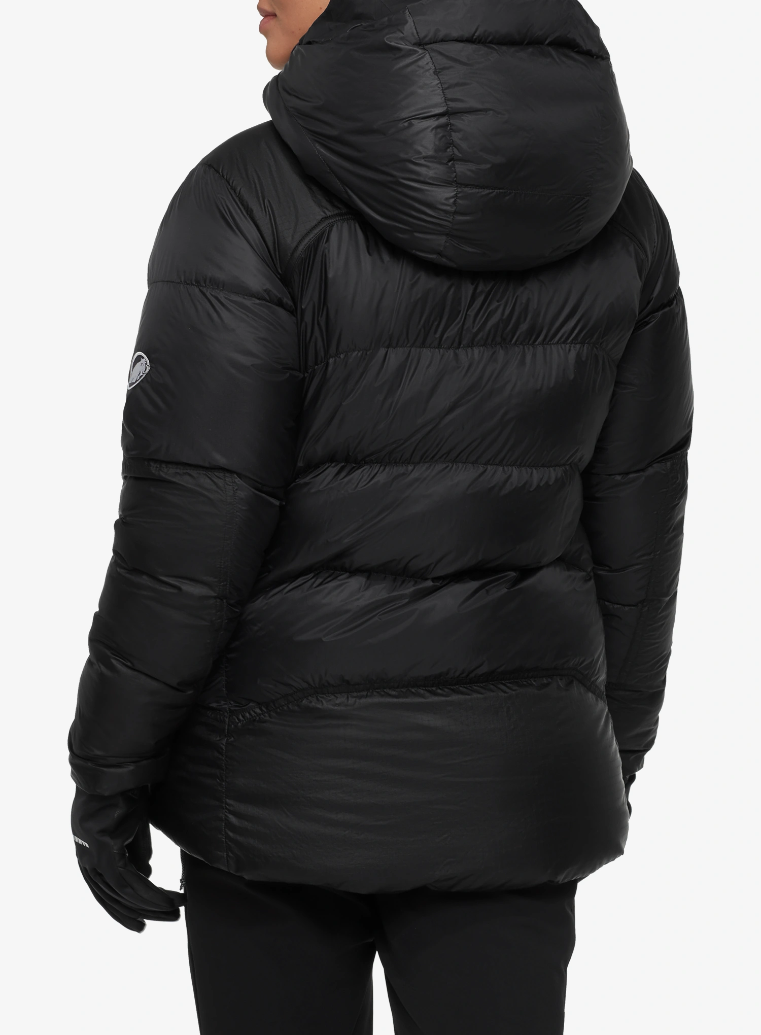 Daunenjacke Damen Mammut Taiss Pro Belay IN Hooded Jacket - black/black