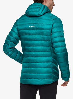 Daunenjacke Mammut Broad Peak IN Hooded Jacket - deep teal/black