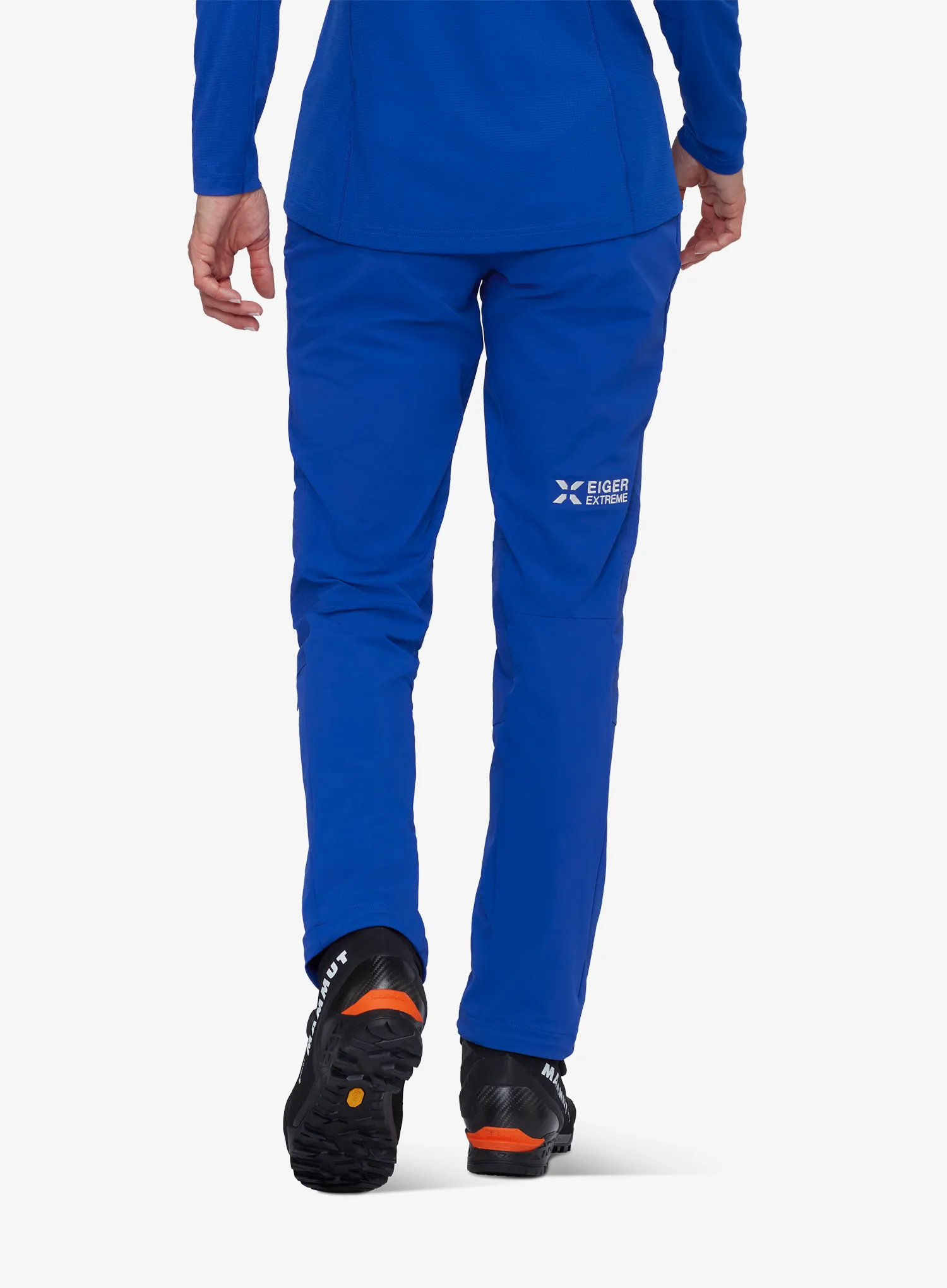 Softshellhose Damen Mammut Eiger Nordwand Light SO Pants - eiger blue