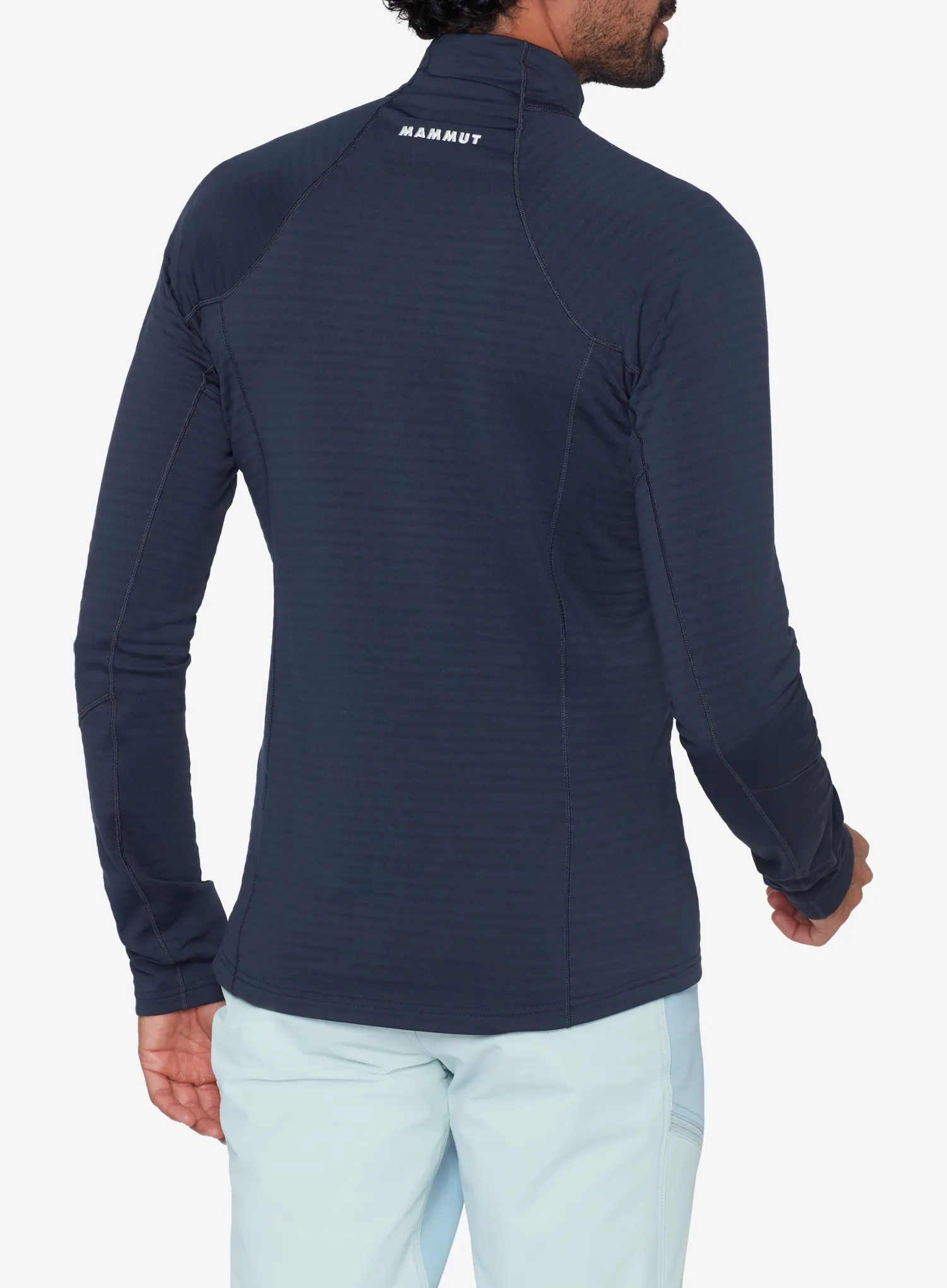 Pullover mit Reißverschluss Mammut Taiss ML Jacket - marine