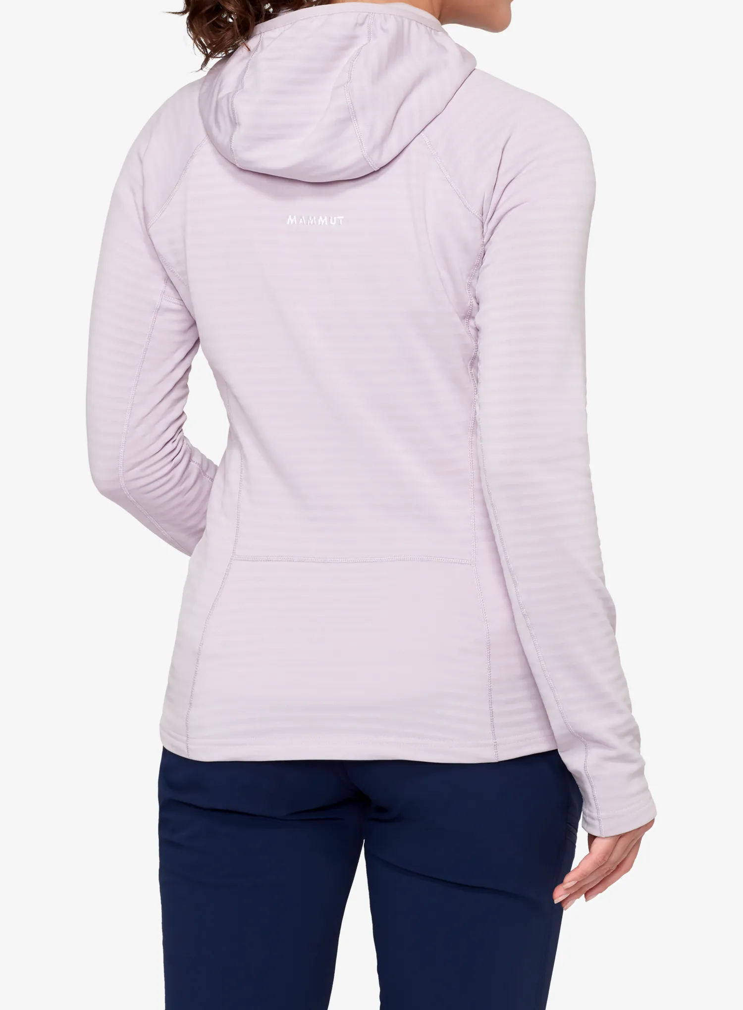 Trekking-Pullover Damen Mammut Taiss ML Hooded Jacket - alpine calamint