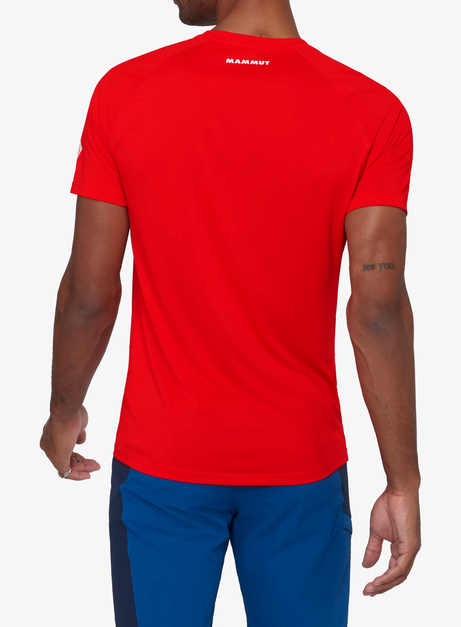 Klettershirt Mammut Ducan FL T-Shirt - mammut red
