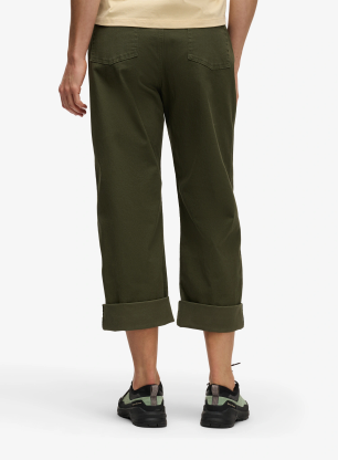 Kletterhose Damen Black Diamond Dirtbag Pants - dark moss