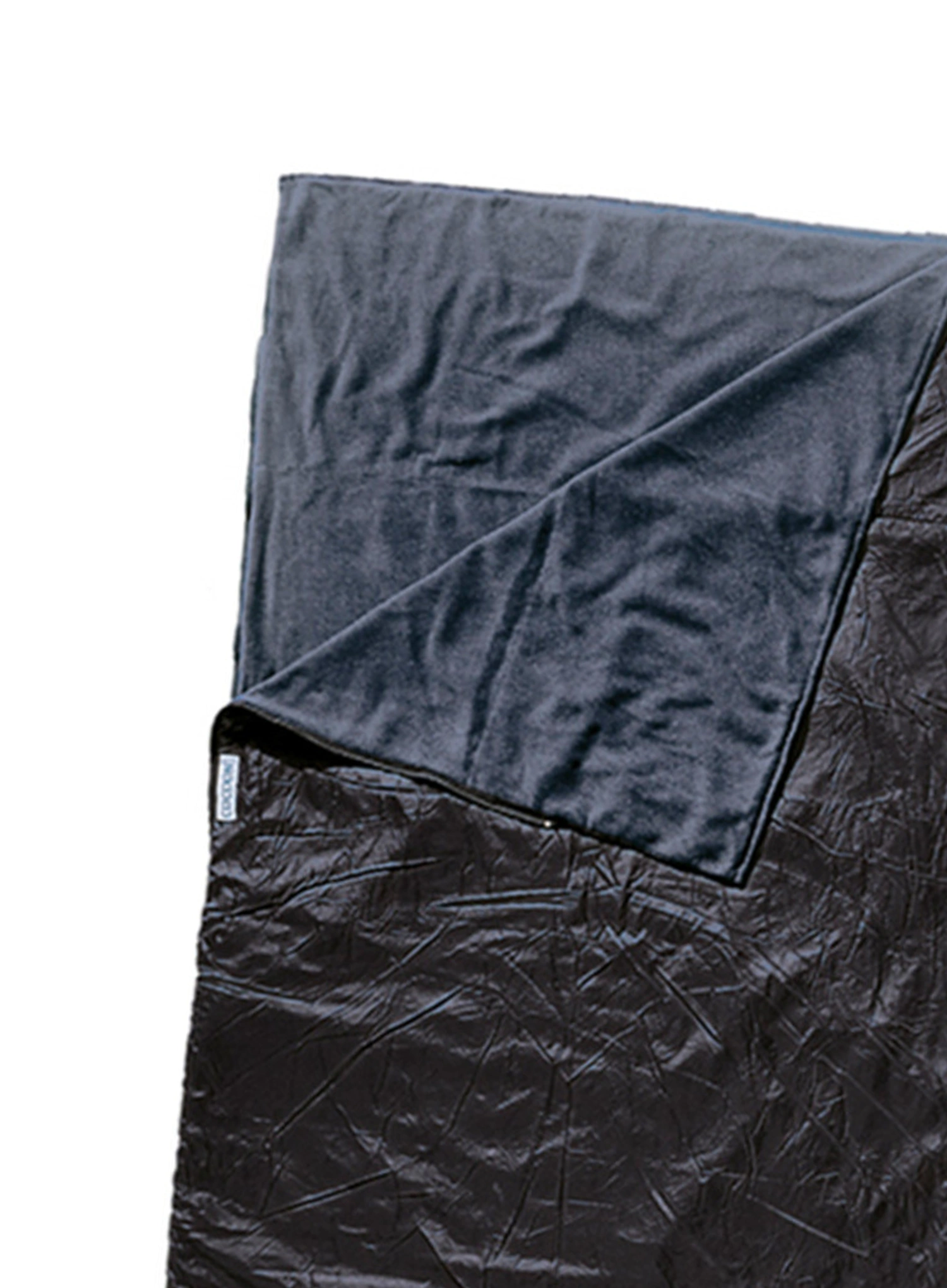 Schlafsack Cocoon Outdoor Blanket/Sleeping Bag - black/slate blue