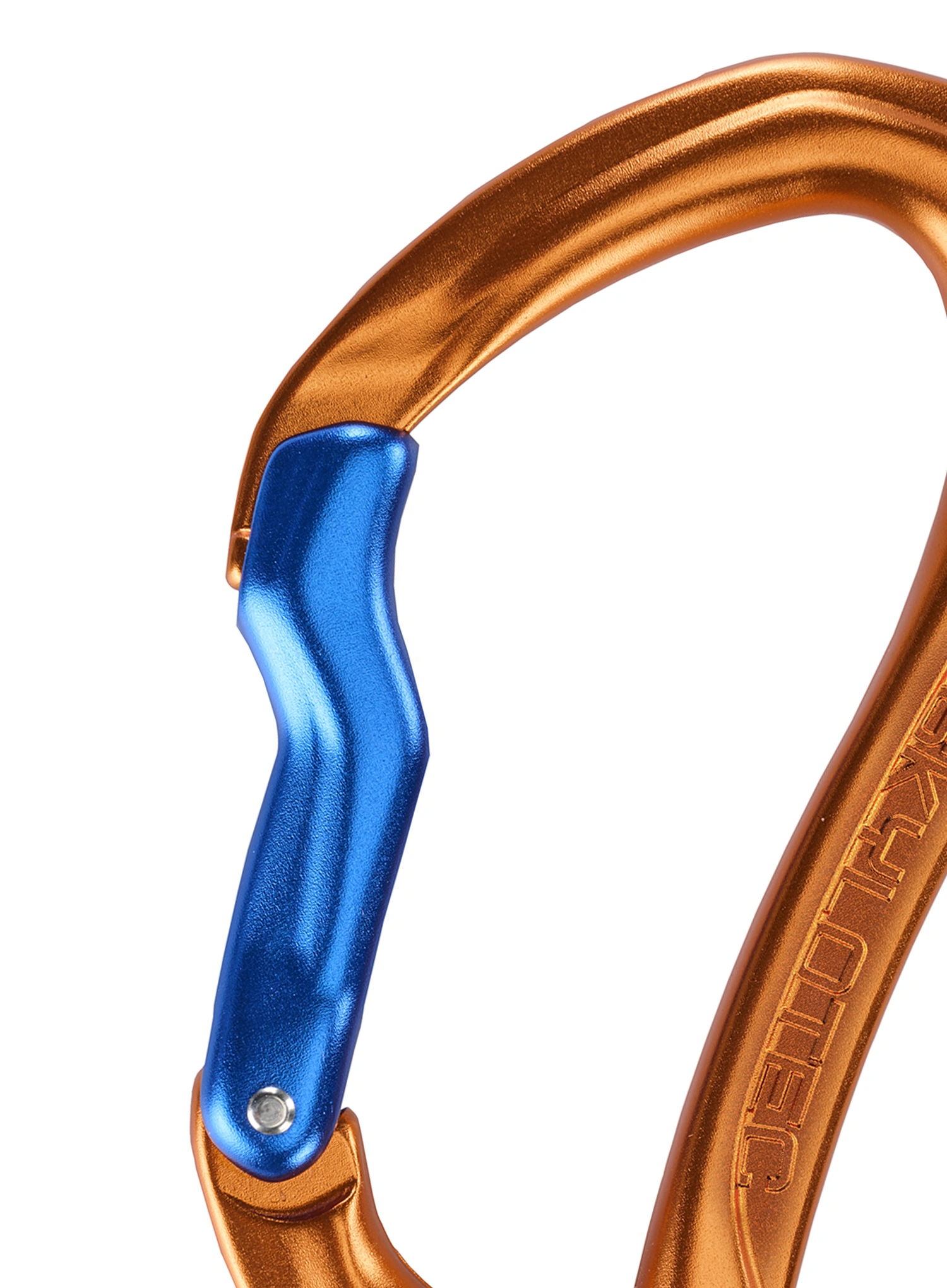 Karabiner SKYLOTEC Morfo B - orange/blue