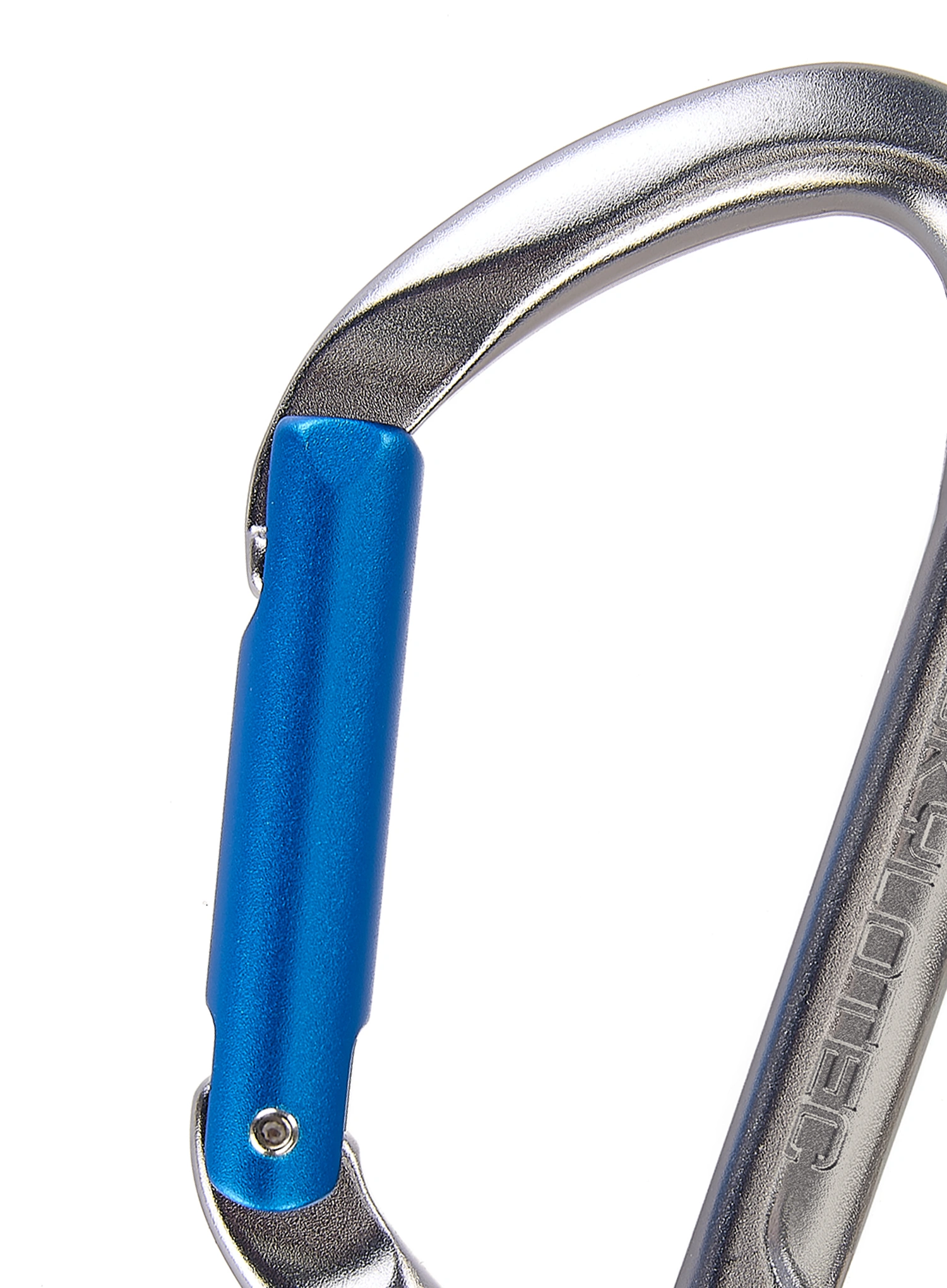 Karabiner SKYLOTEC Salto S - titanium/electricblue