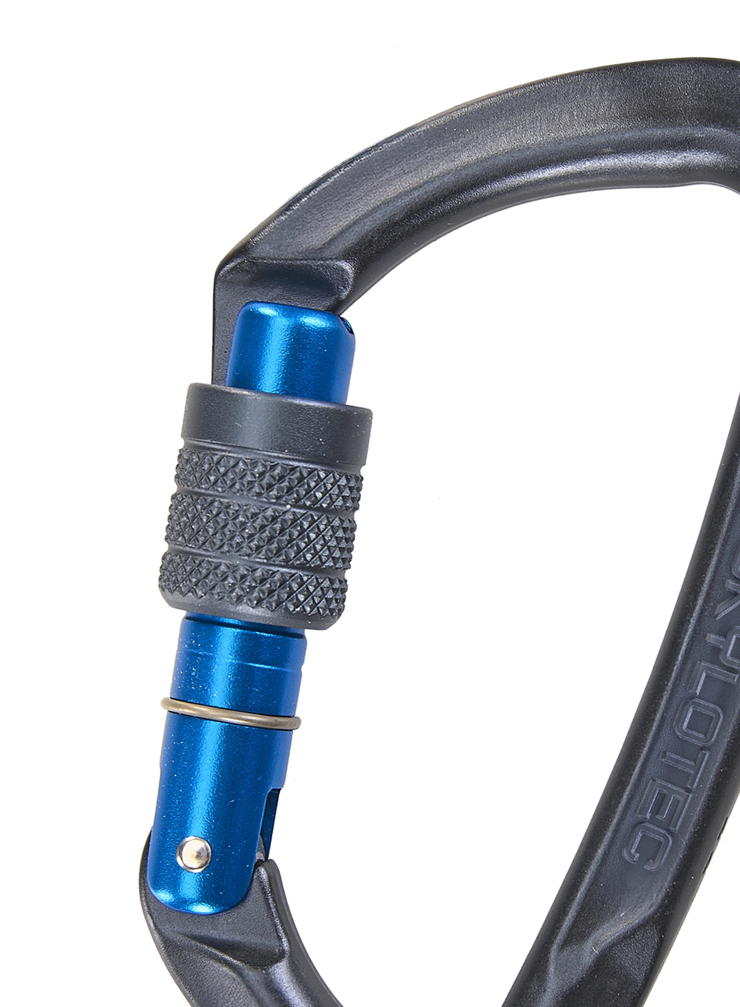 Karabiner SKYLOTEC Lime SG - anthracite/blue