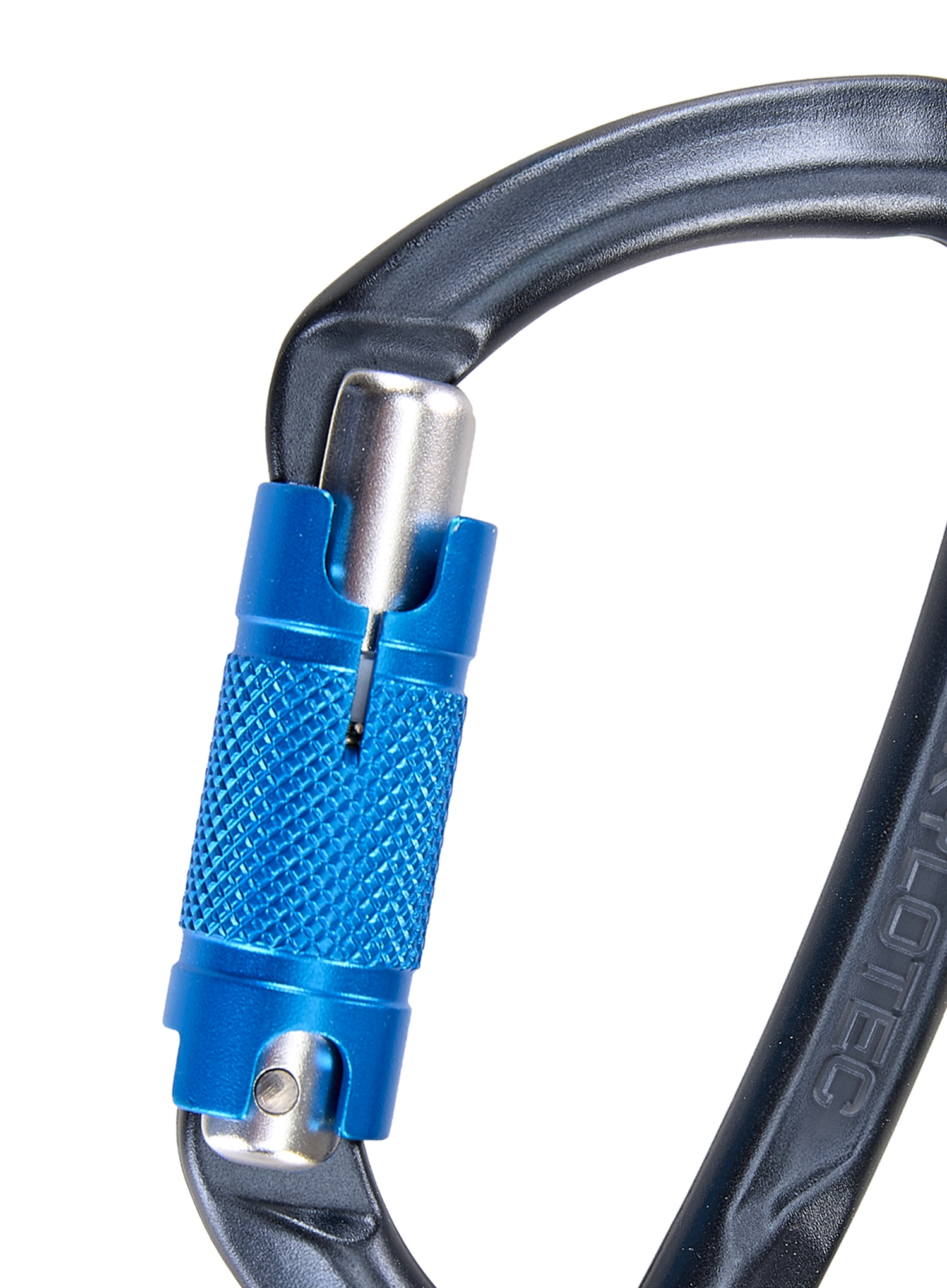 Karabiner SKYLOTEC Lime WG - anthracite/blue