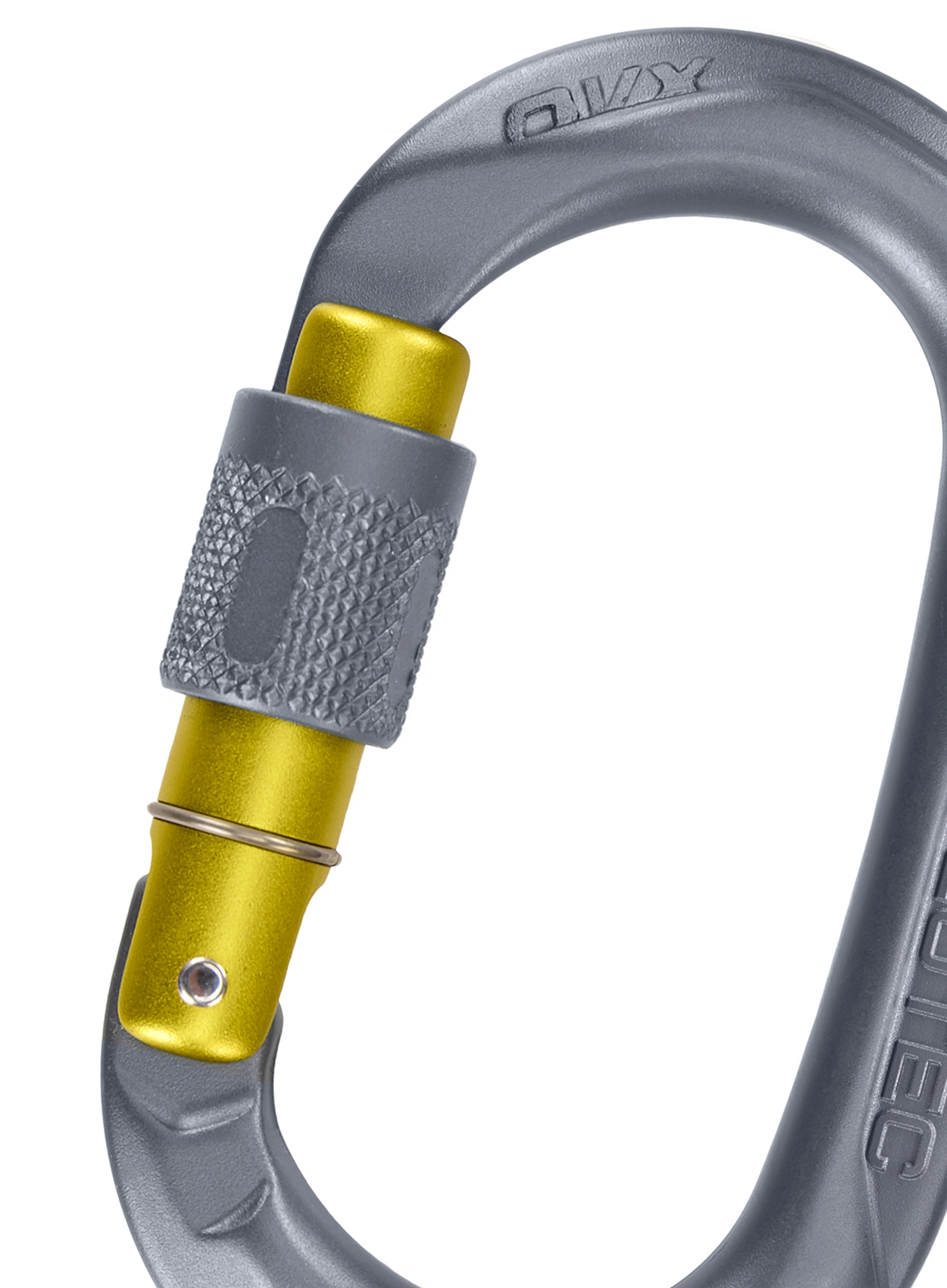 Karabiner SKYLOTEC Ovx SG - anthracite/mustard