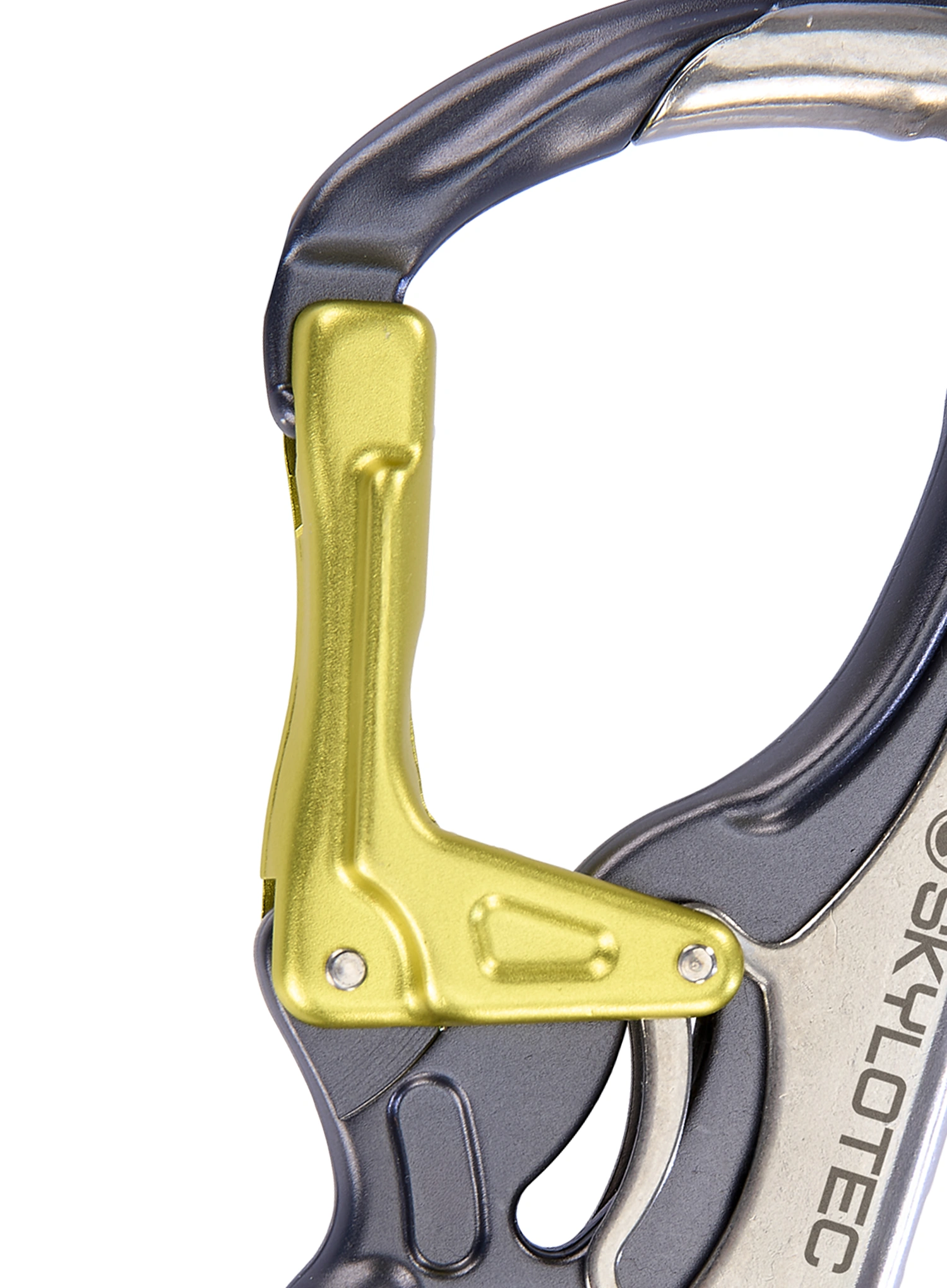 Klettersteig-Karabiner SKYLOTEC K-Advance Shell - anthracite/mustard