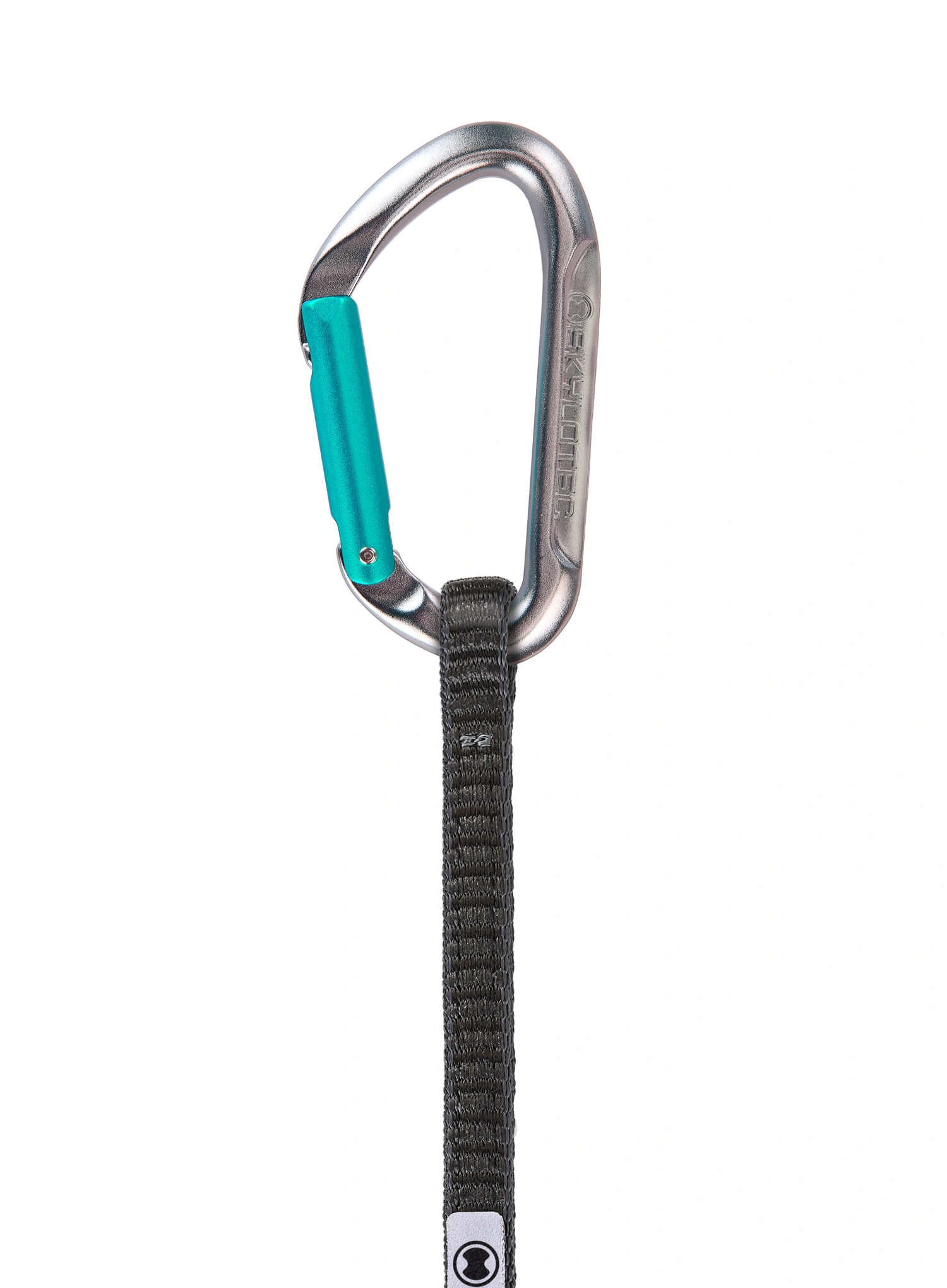 Express-Set SKYLOTEC Salto UL 22 cm - titanium/aquamarine