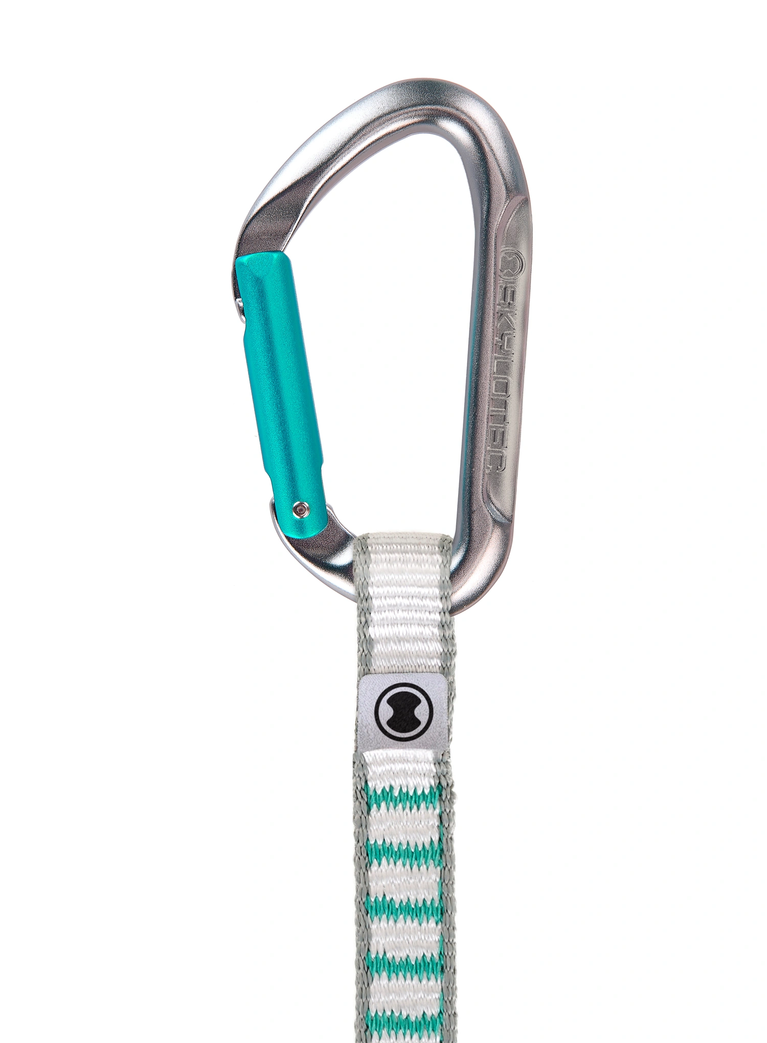 Express-Set SKYLOTEC Salto NY 12 cm - titanium/aquamarine