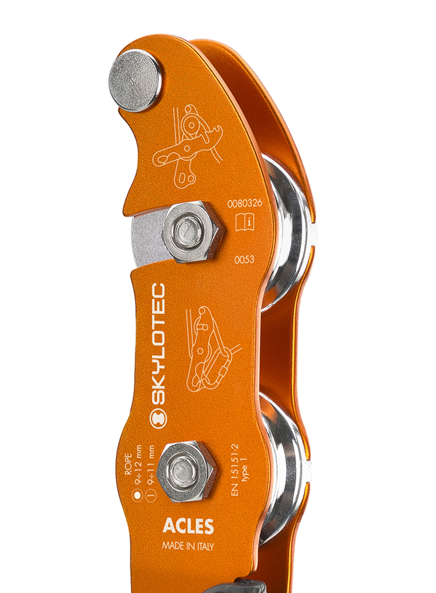 Abseilgerät SKYLOTEC Acles DX - orange