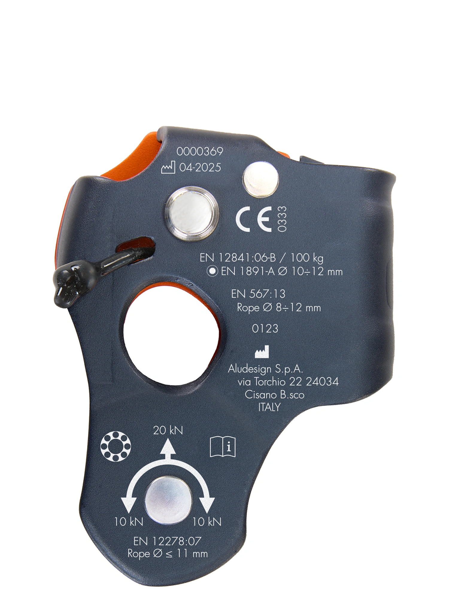 Steigklemme SKYLOTEC Cric - anthracite/orange