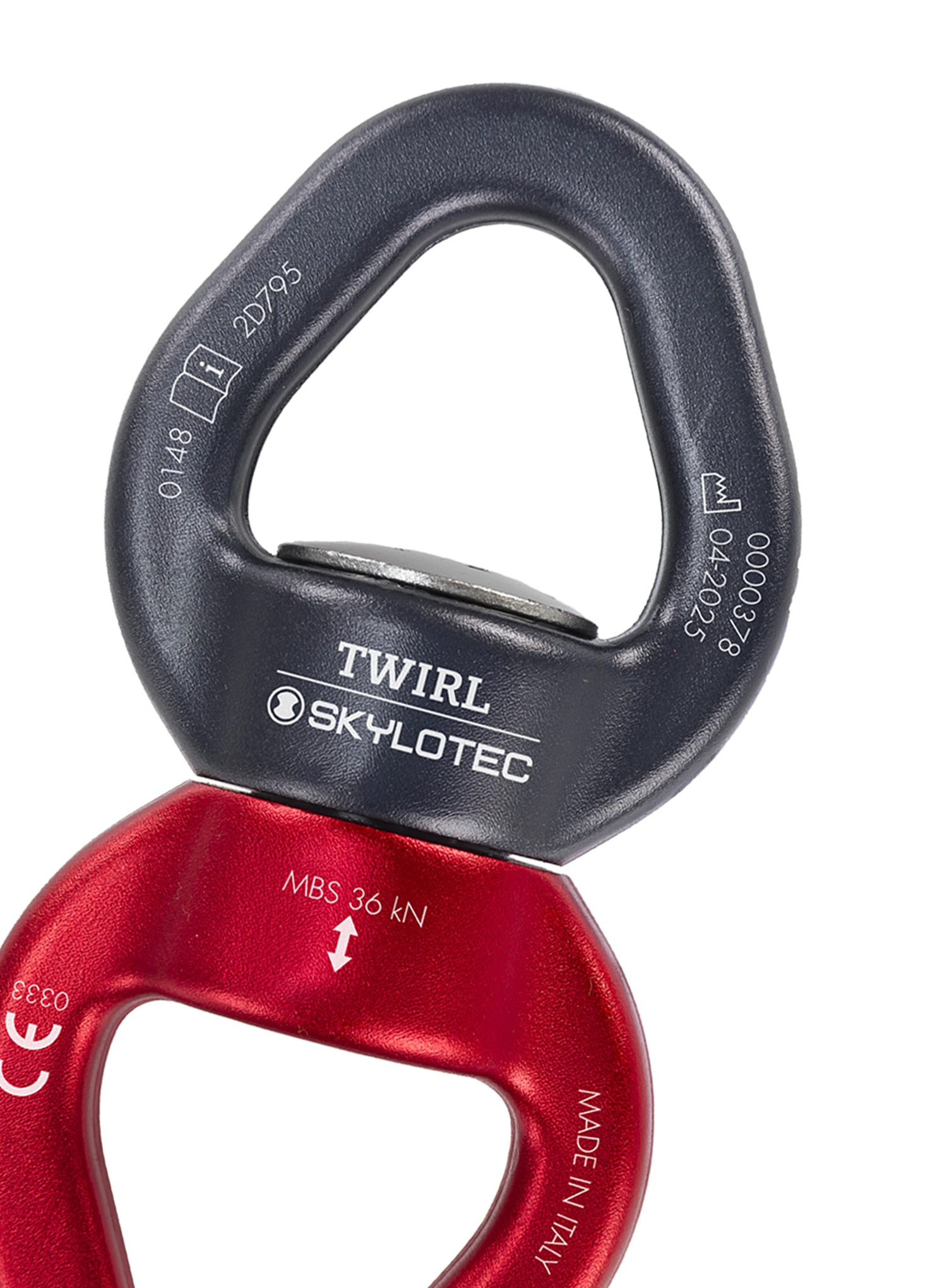 Wirbel SKYLOTEC Twirl - grey/red