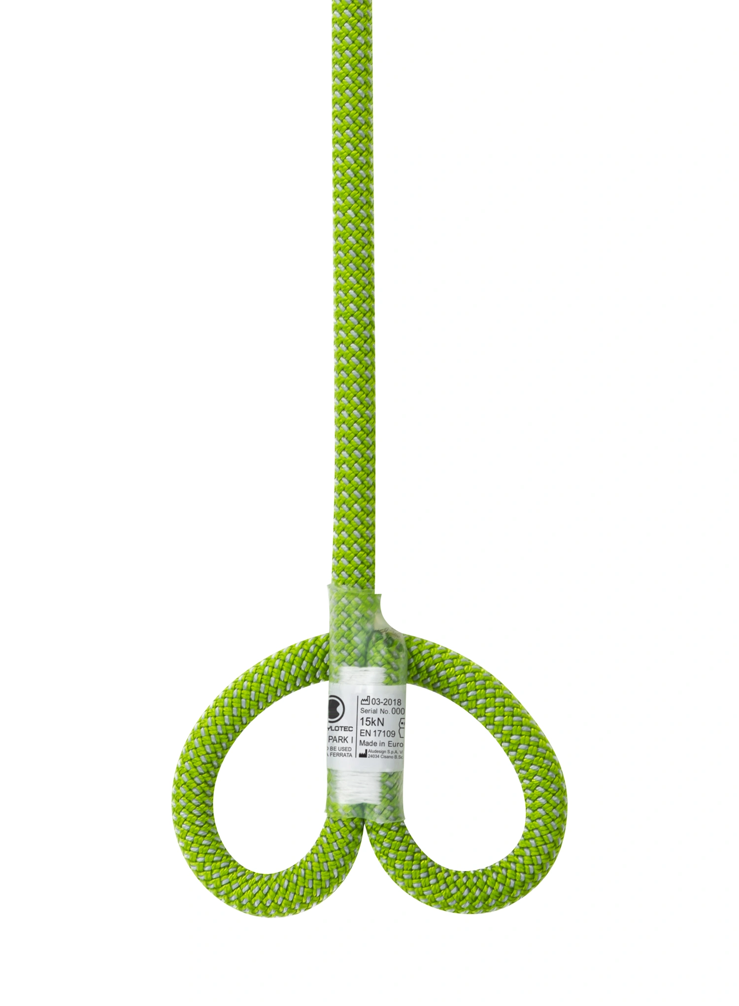 Fangleine SKYLOTEC Adv Park I 45 cm - green/grey