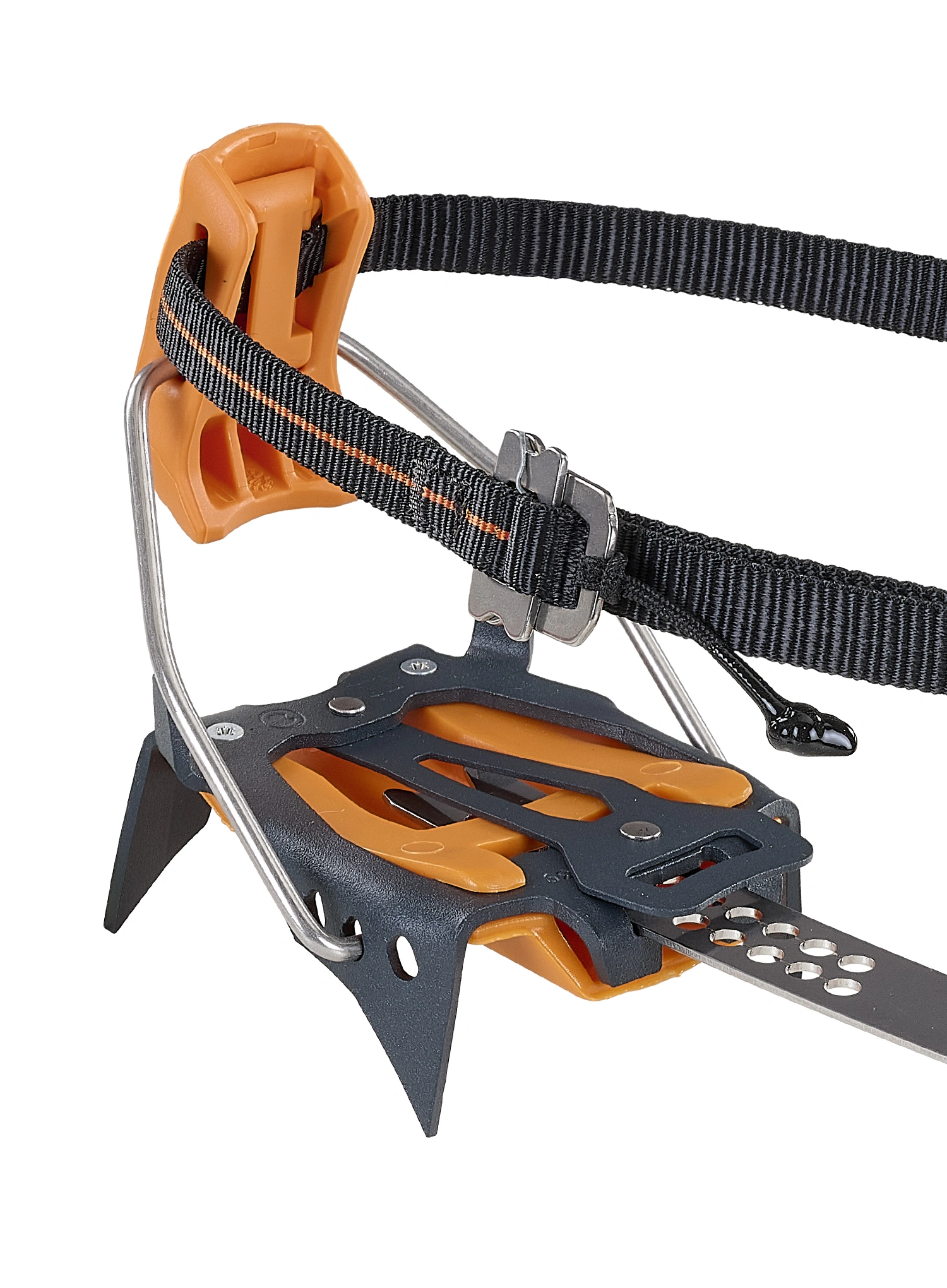 Halbautomatische Steigeisen SKYLOTEC Rupal Semiautomatic - grey/orange