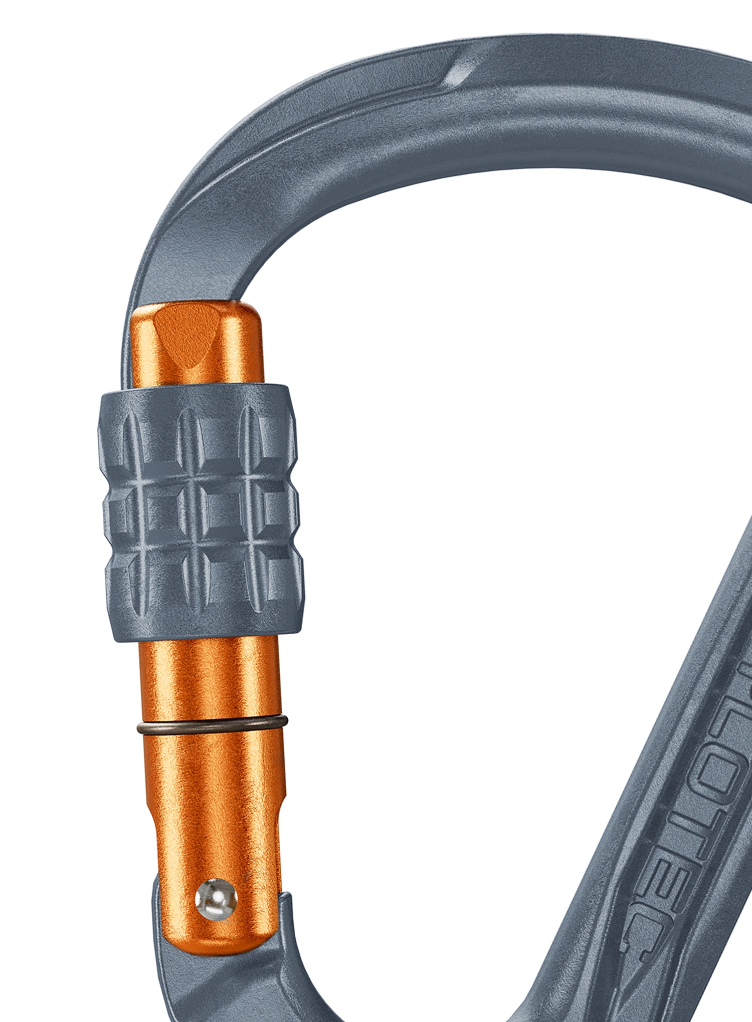 Karabiner SKYLOTEC Leger SG - grey/orange
