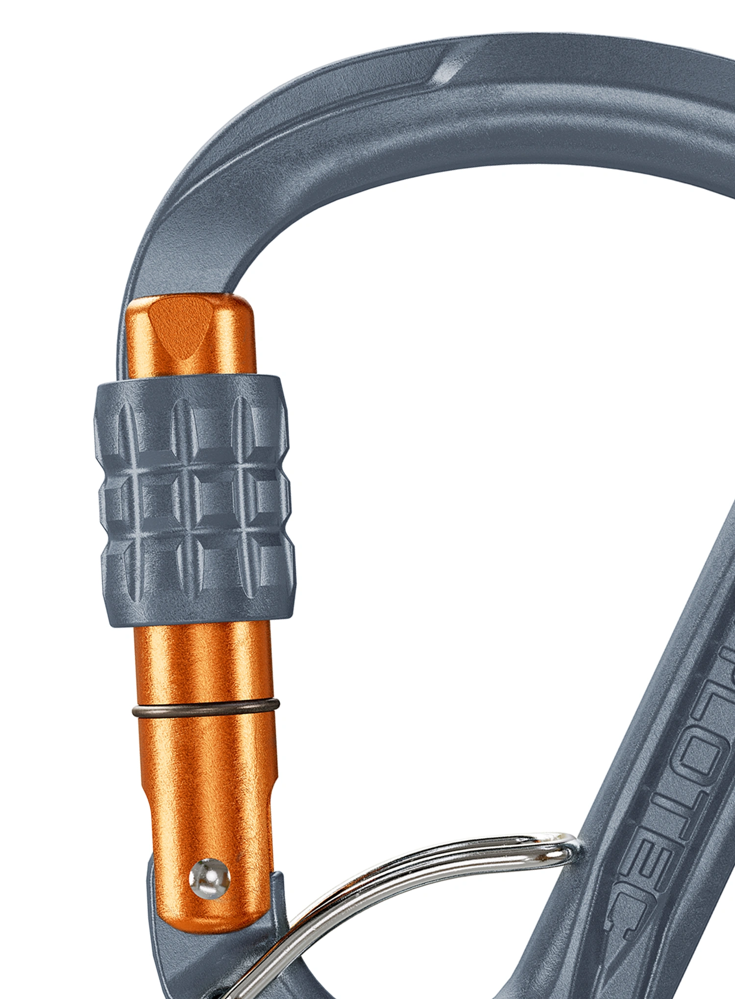 Karabiner SKYLOTEC Leger SGL - grey/orange
