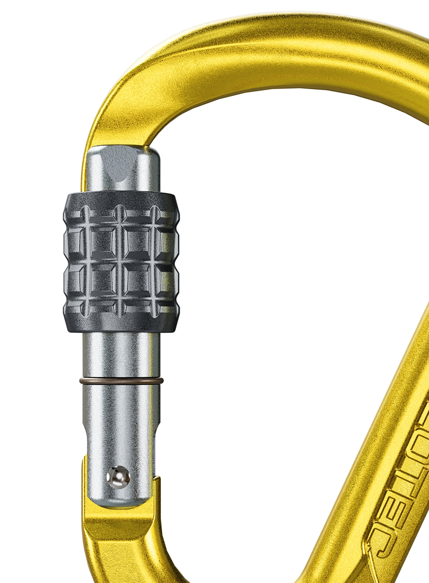 Karabiner SKYLOTEC Tondo SG - mustard/silver
