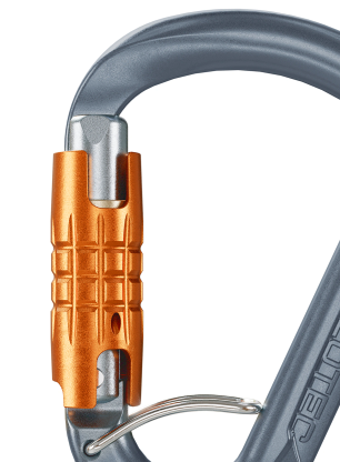 Karabiner SKYLOTEC Tondo TGL - grey/orange