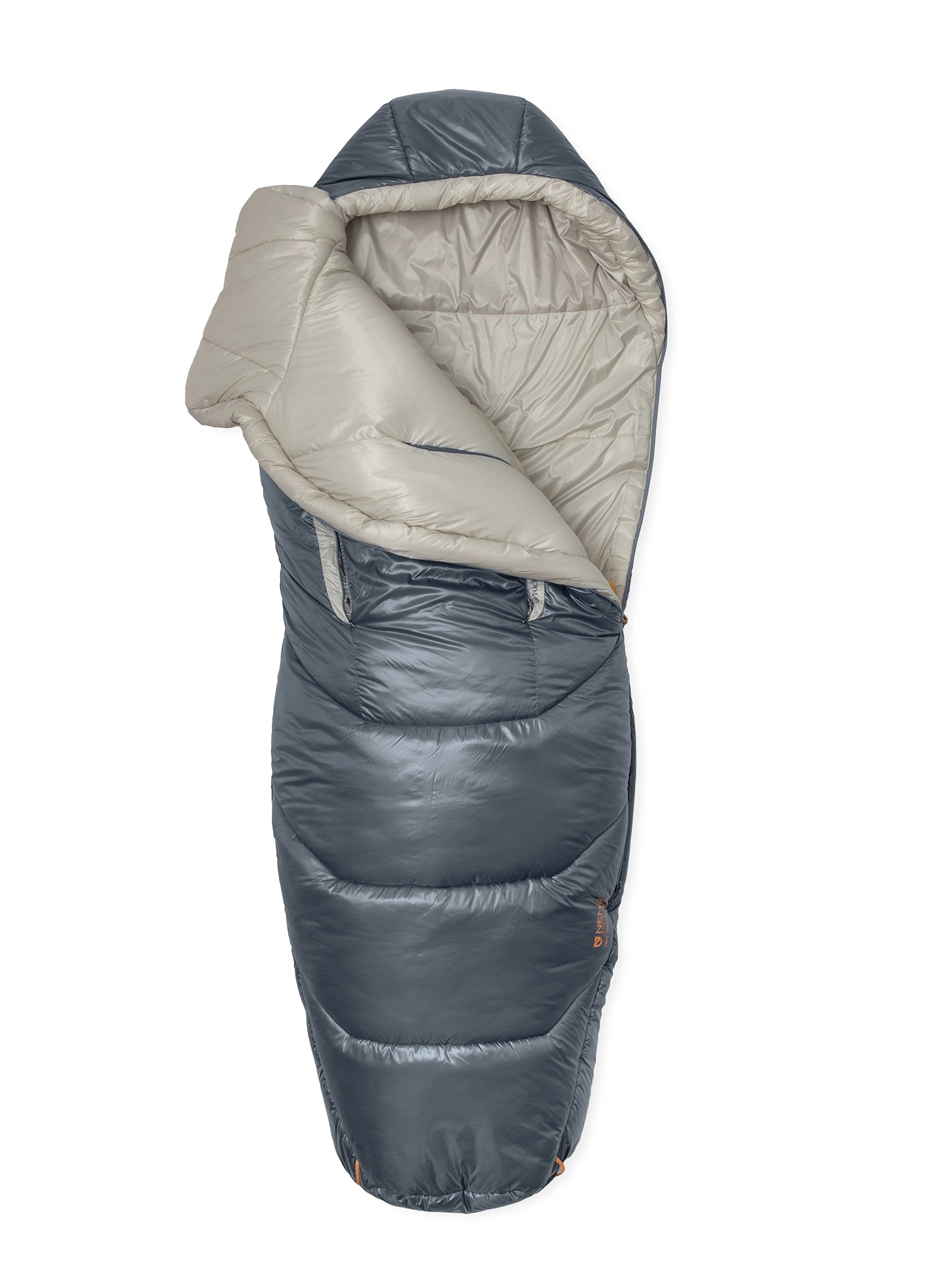 Kunstfaserschlafsack Nemo Forte Endless Promise 20 Reg (183 cm) - fortress/pelican
