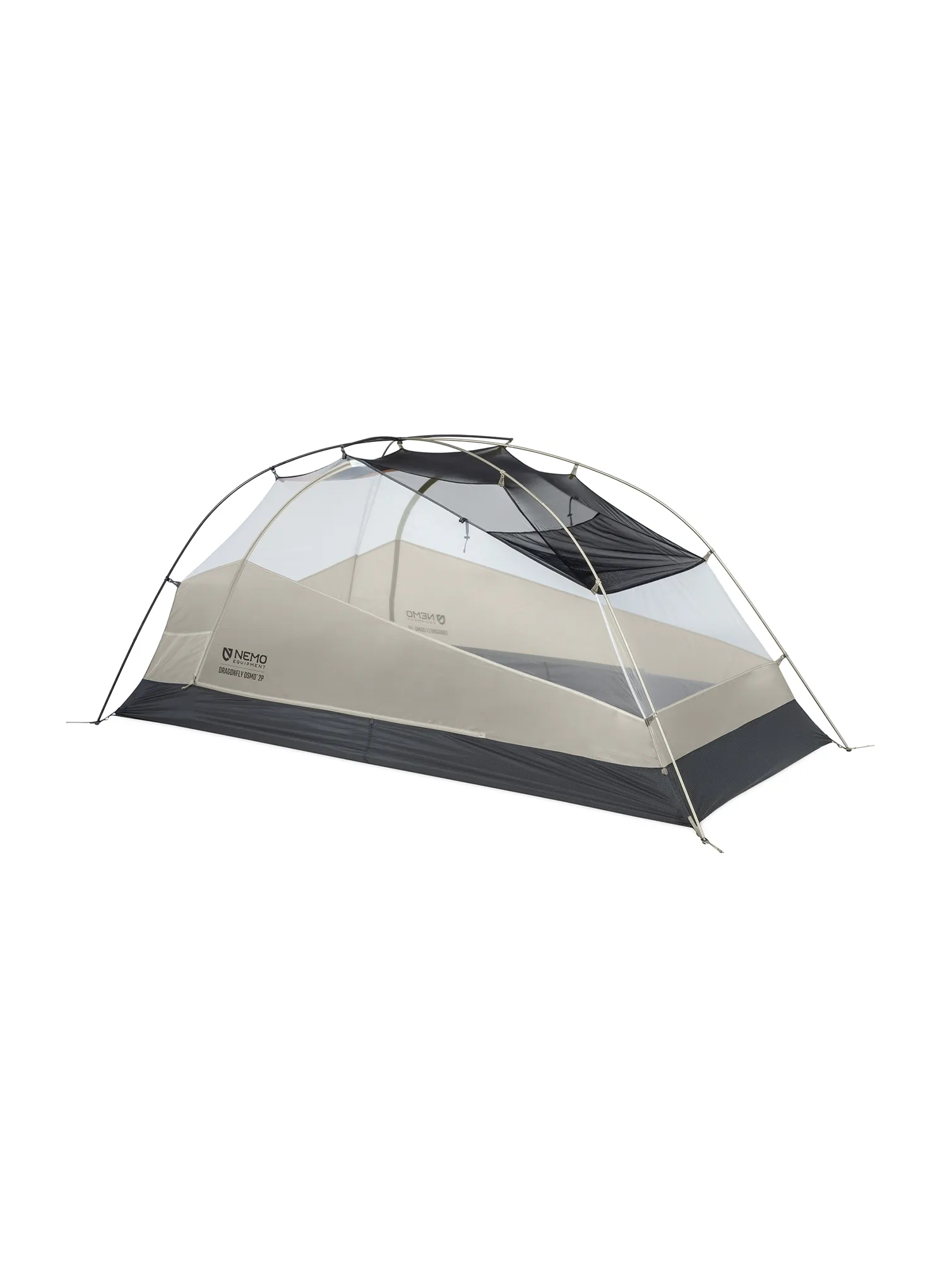 2-Personen-Zelt Nemo Dragonfly OSMO 2P - fog