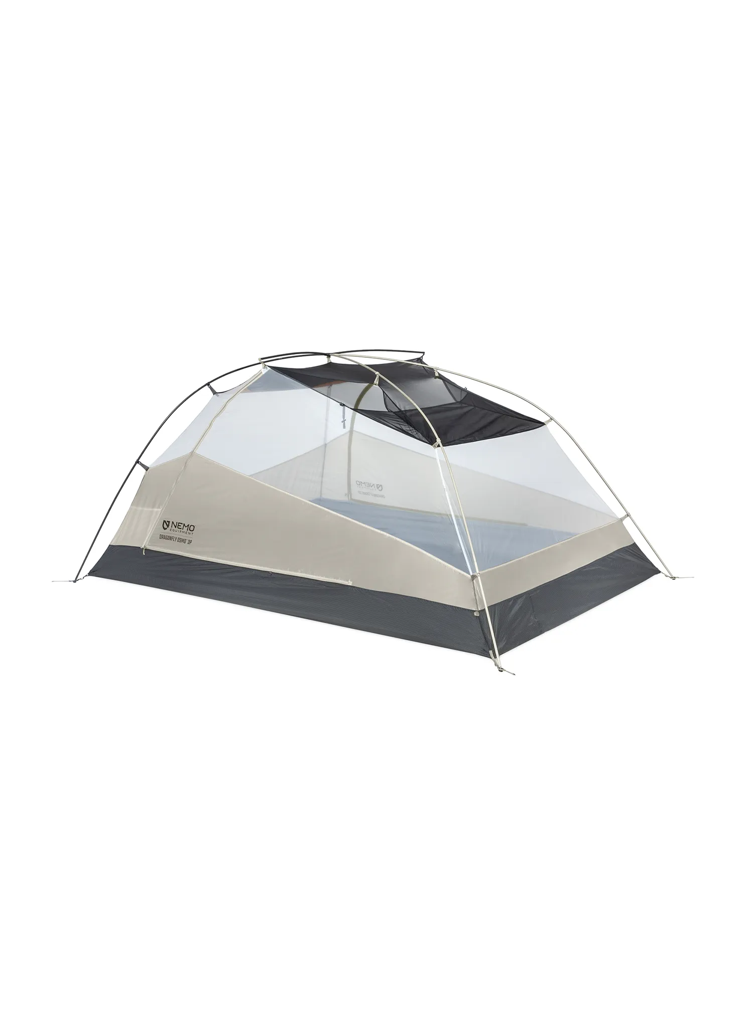 3-Personen-Zelt Nemo Dragonfly OSMO 3P - fog