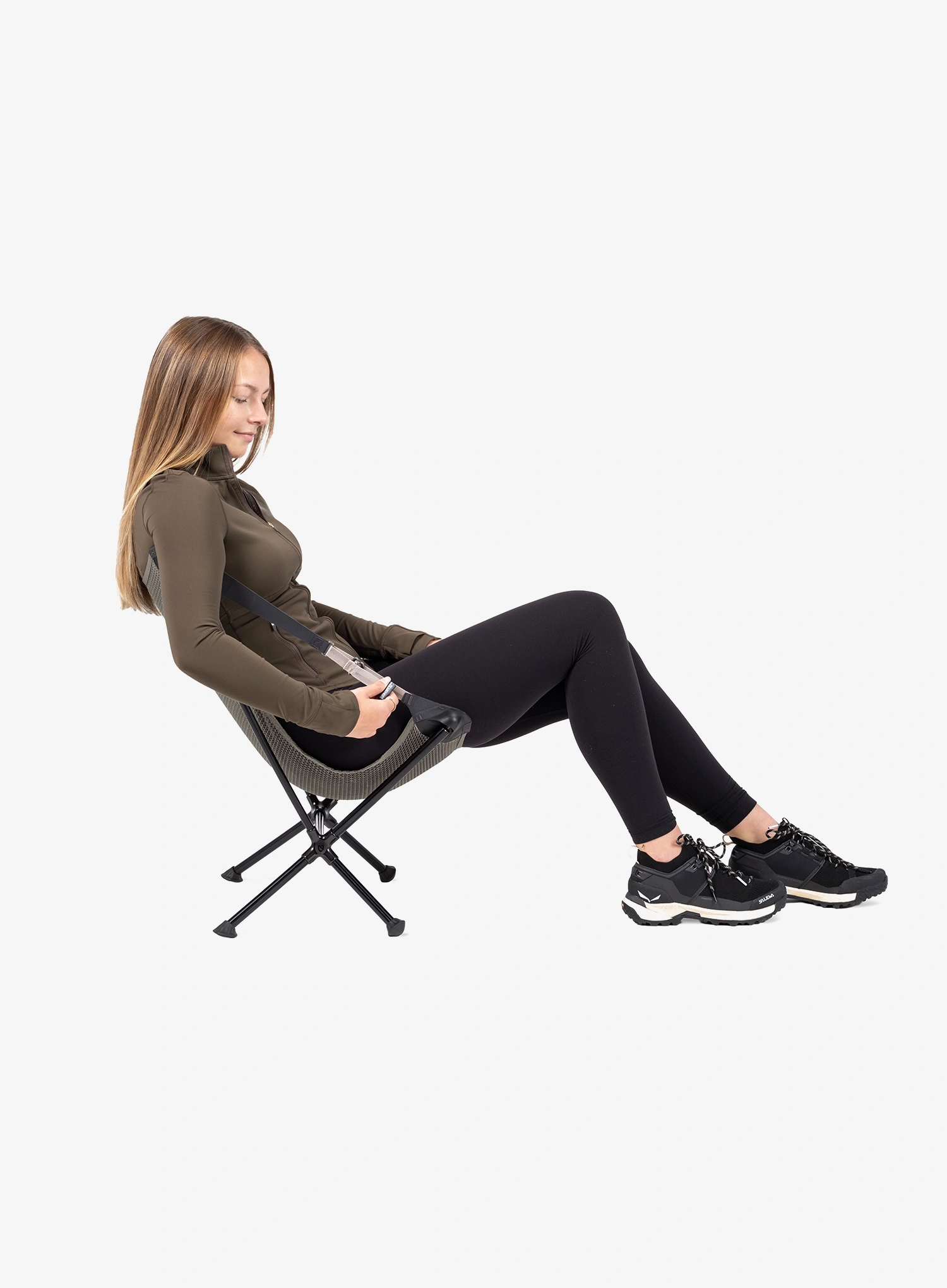 Klappstuhl Nemo Moonlite Reclining Camp Chair - smokey olive