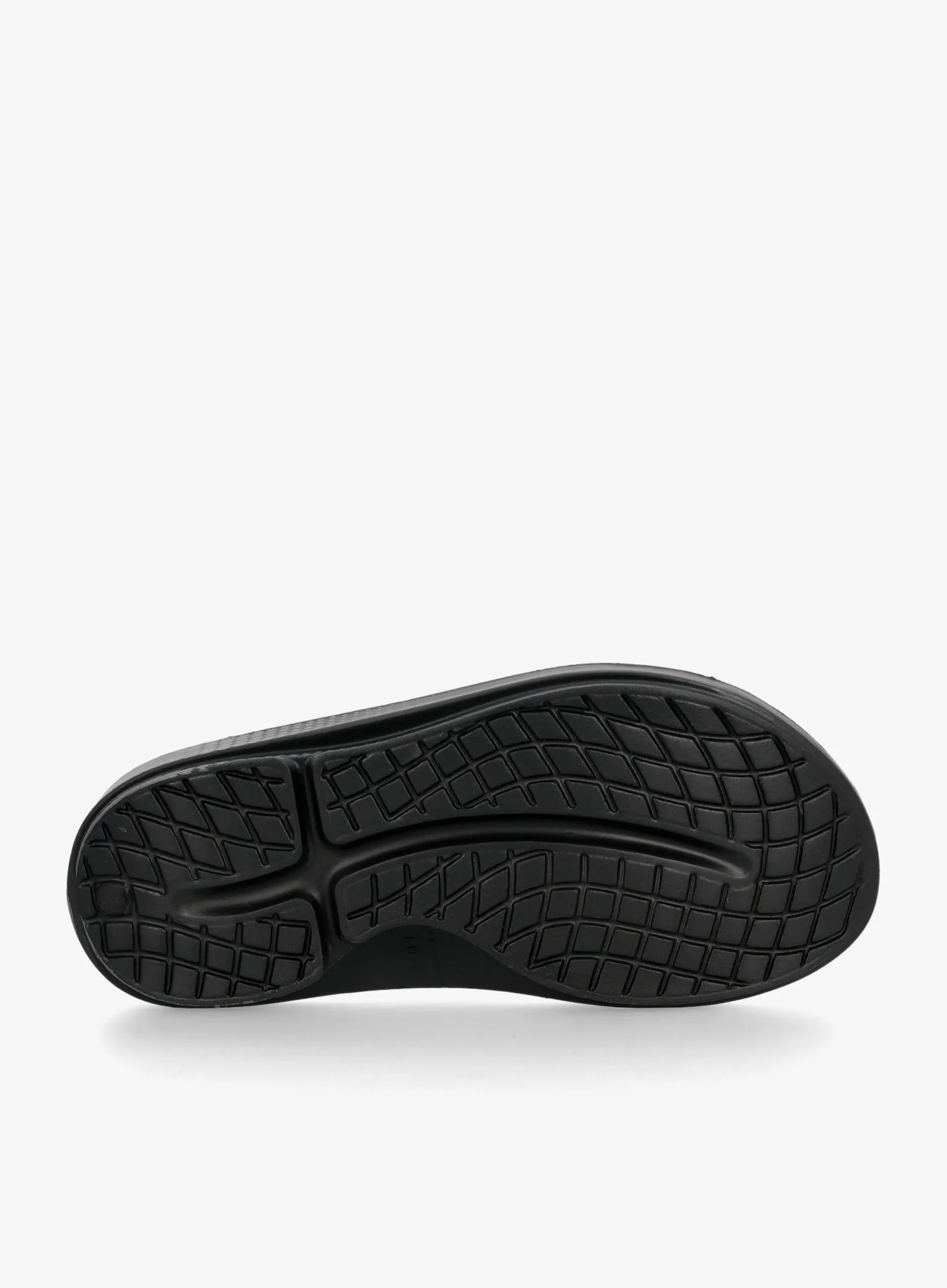 Pantoletten Oofos Ooahh Sport - black matrix