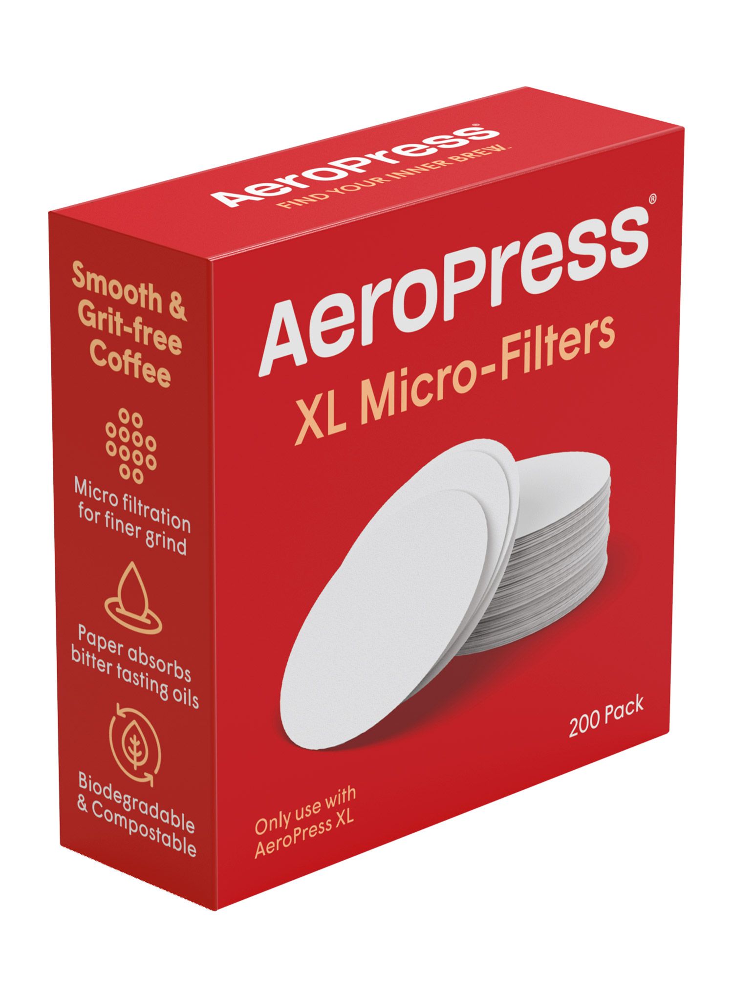 Kaffeefilter AeroPress Paper Micro-Filters XL