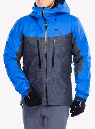 Regenjacke Arcteryx Alpha Jacket - lt vitality/black sapphire