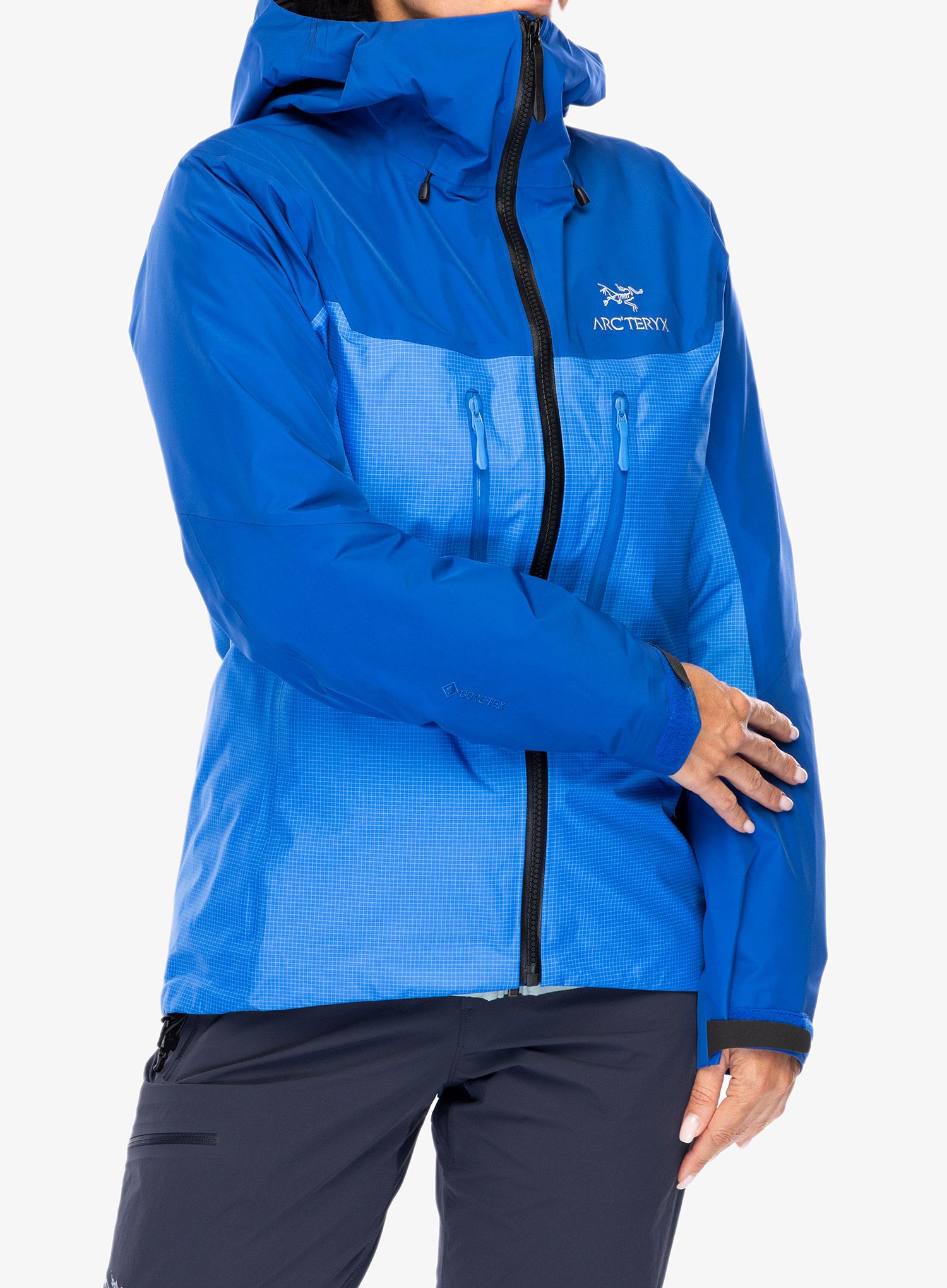 Regenjacke Damen Arcteryx Alpha Jacket - vitality/lt vitality