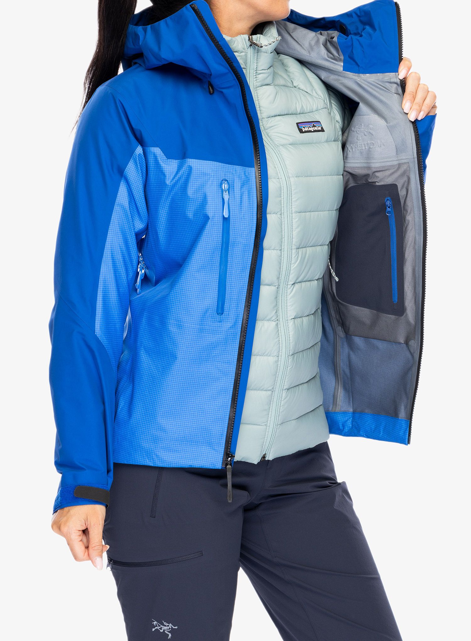 Regenjacke Damen Arcteryx Alpha Jacket - vitality/lt vitality