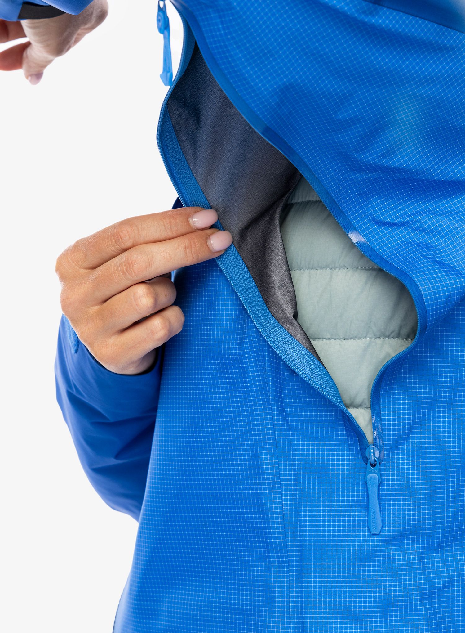 Regenjacke Damen Arcteryx Alpha Jacket - vitality/lt vitality