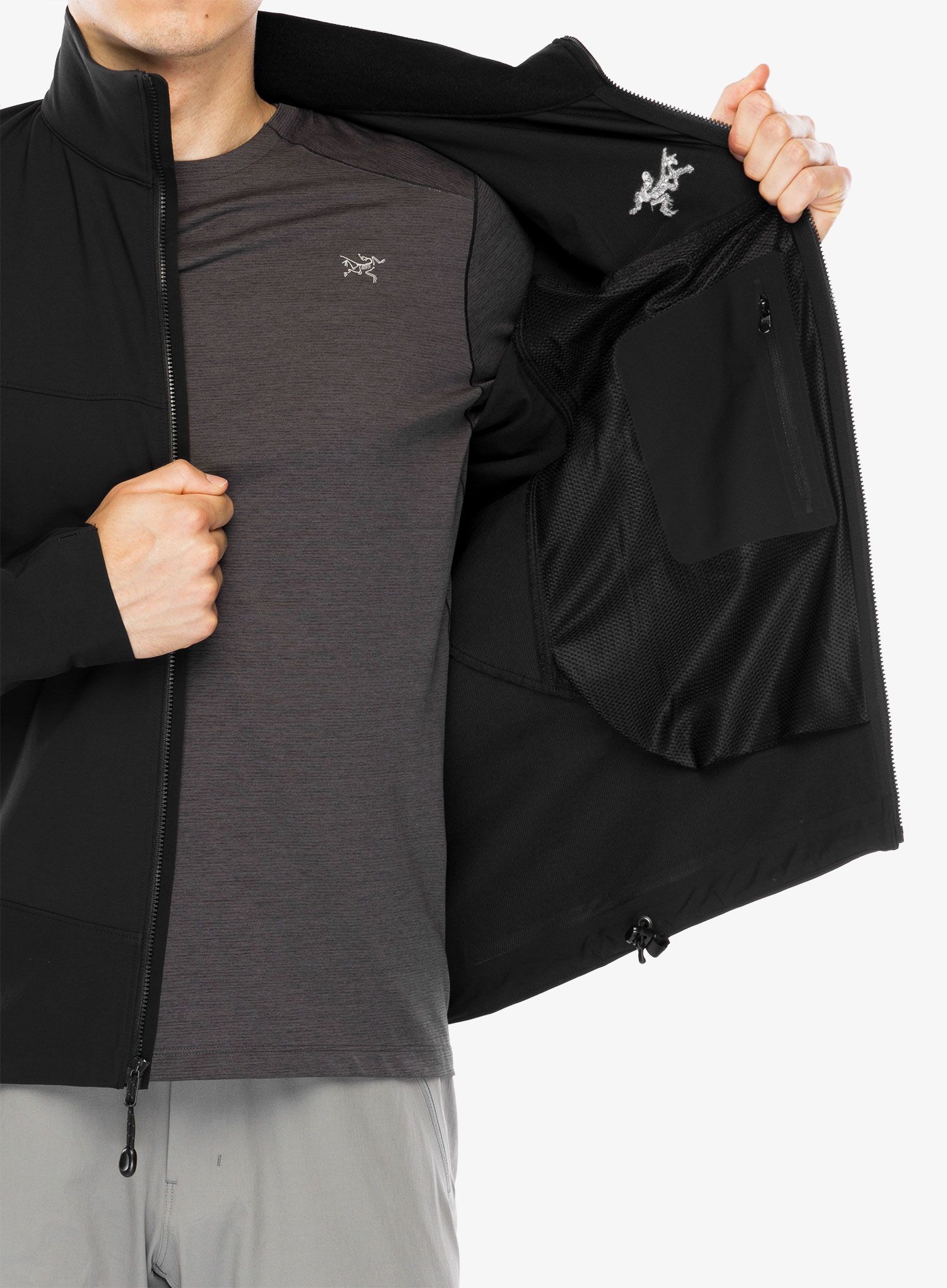 Softshelljacke Arcteryx Gamma Jacket - black
