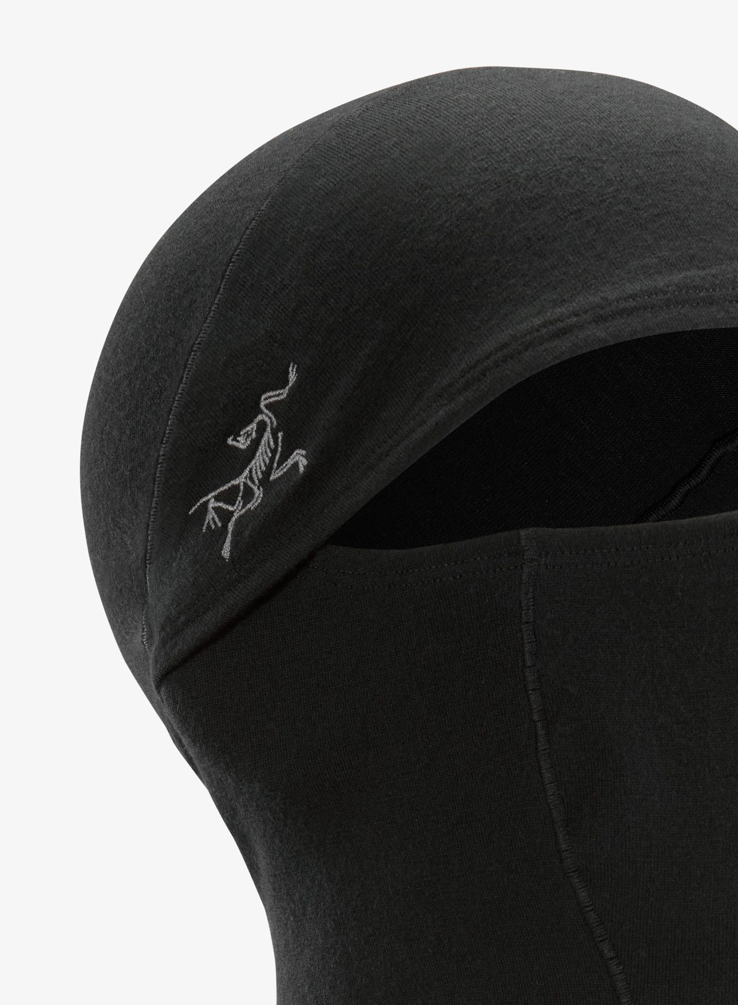Sturmhaube Arcteryx Rho Lightweight Wool Balaclava - black | 8a.de