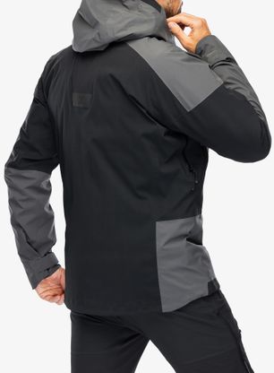 GORE-TEX Jacke Berghaus MTN Guide GTX Pro Jacket - grey pinstripe/jet black