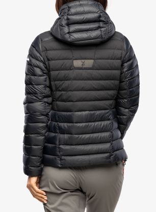 Daunenjacke Damen Berghaus Seeker MW Down Hoody - black/black