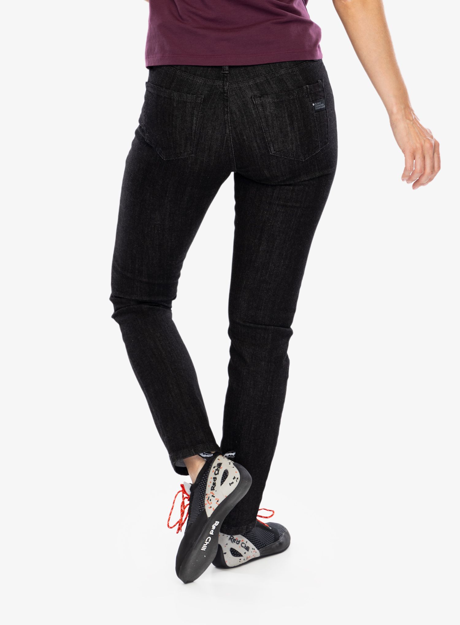 Hose Damen Black Diamond Crag Denim - black