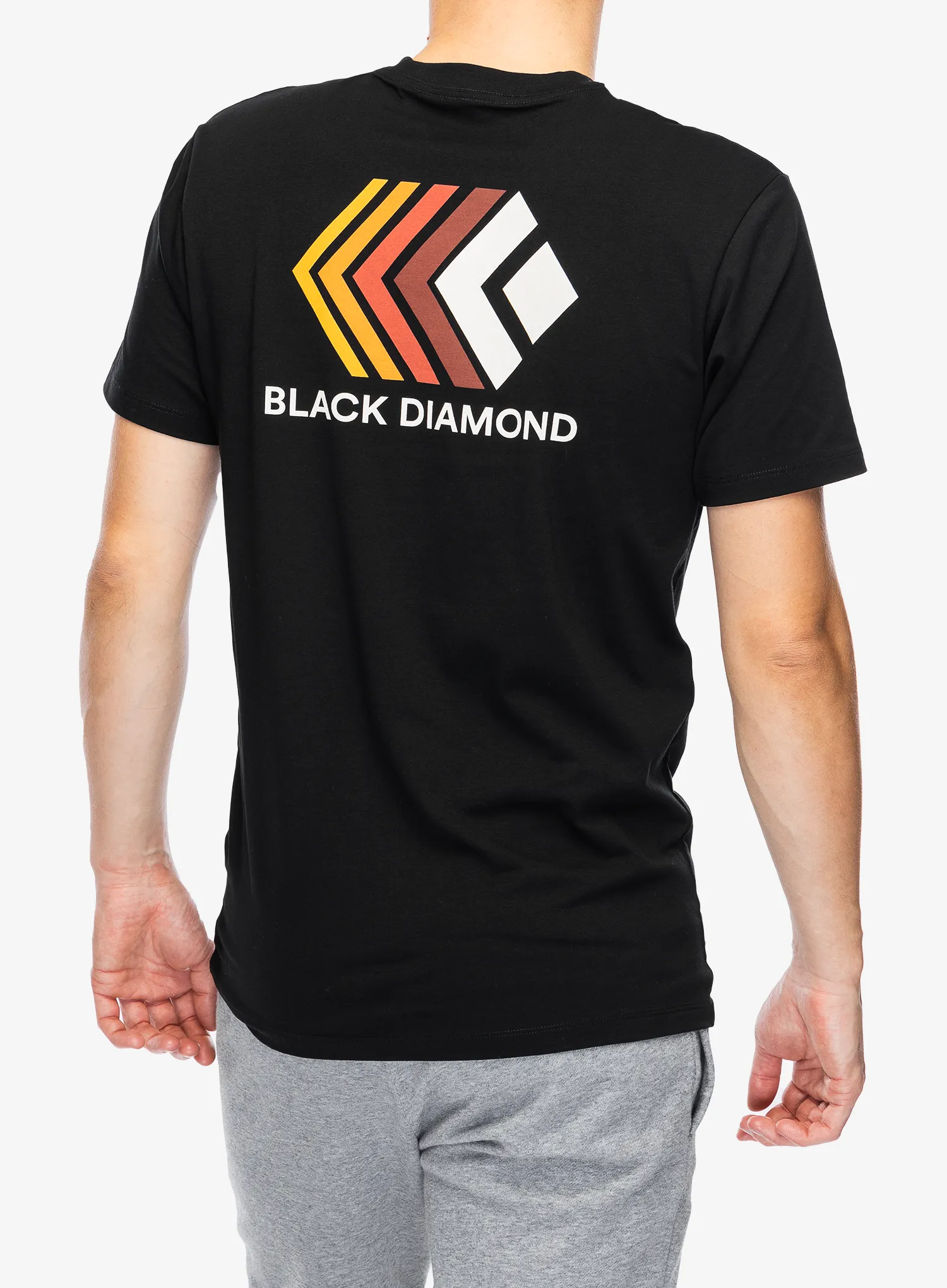 Baumwolle T-Shirt Black Diamond Faded SS Tee - black