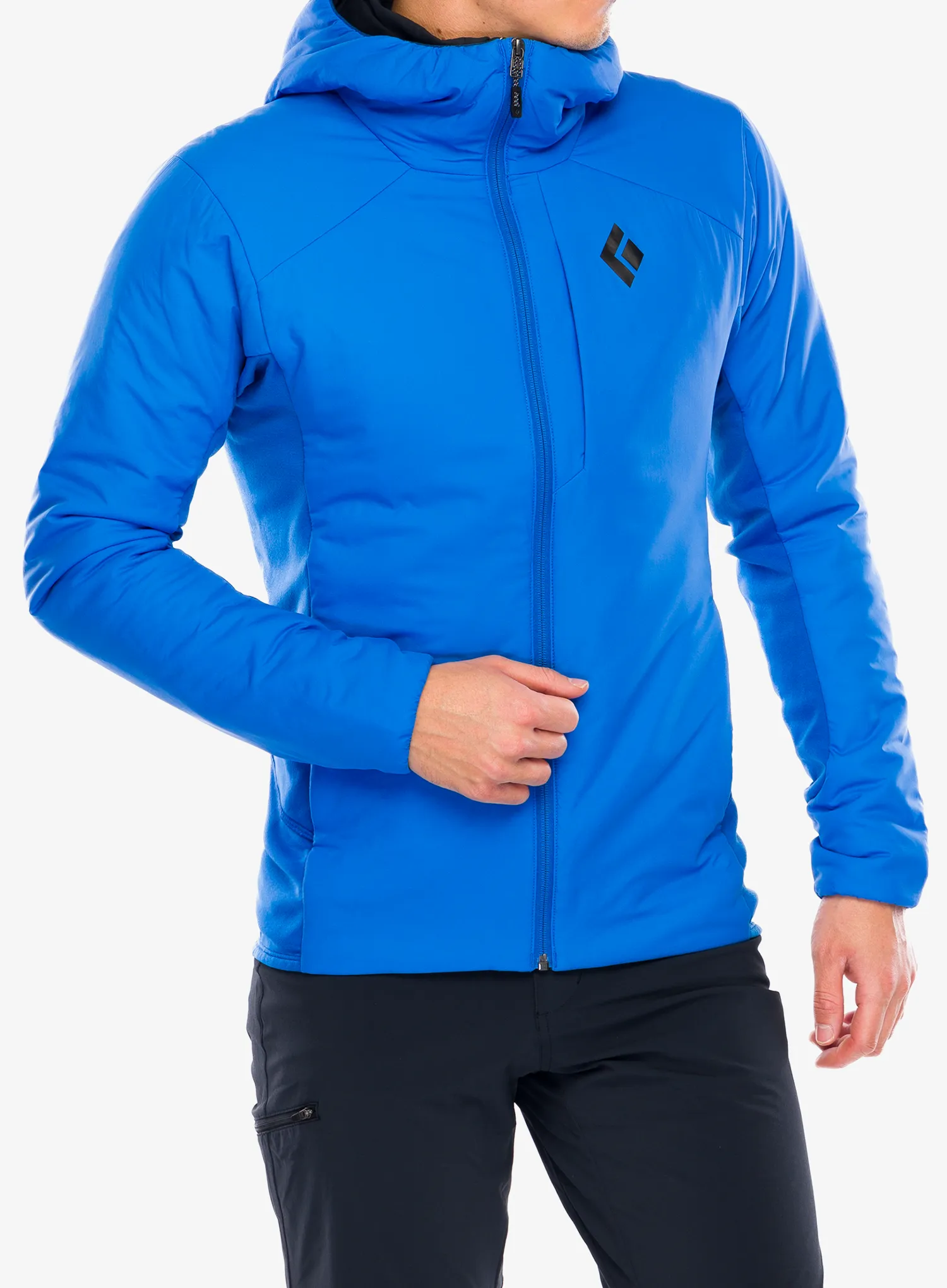 Thermojacke Black Diamond First Light Hybrid Hoody - drifter blue