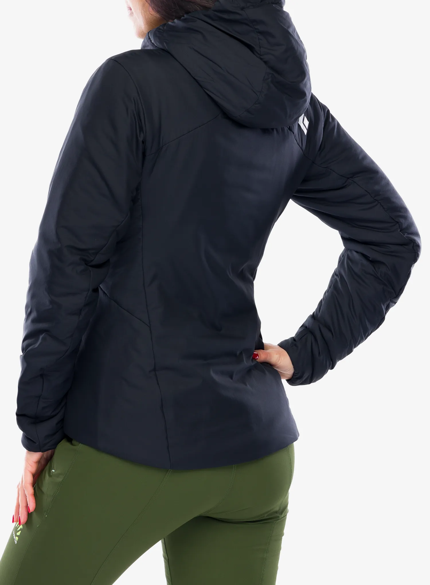 Thermojacke Damen Black Diamond First Light Stretch Hoody - blck