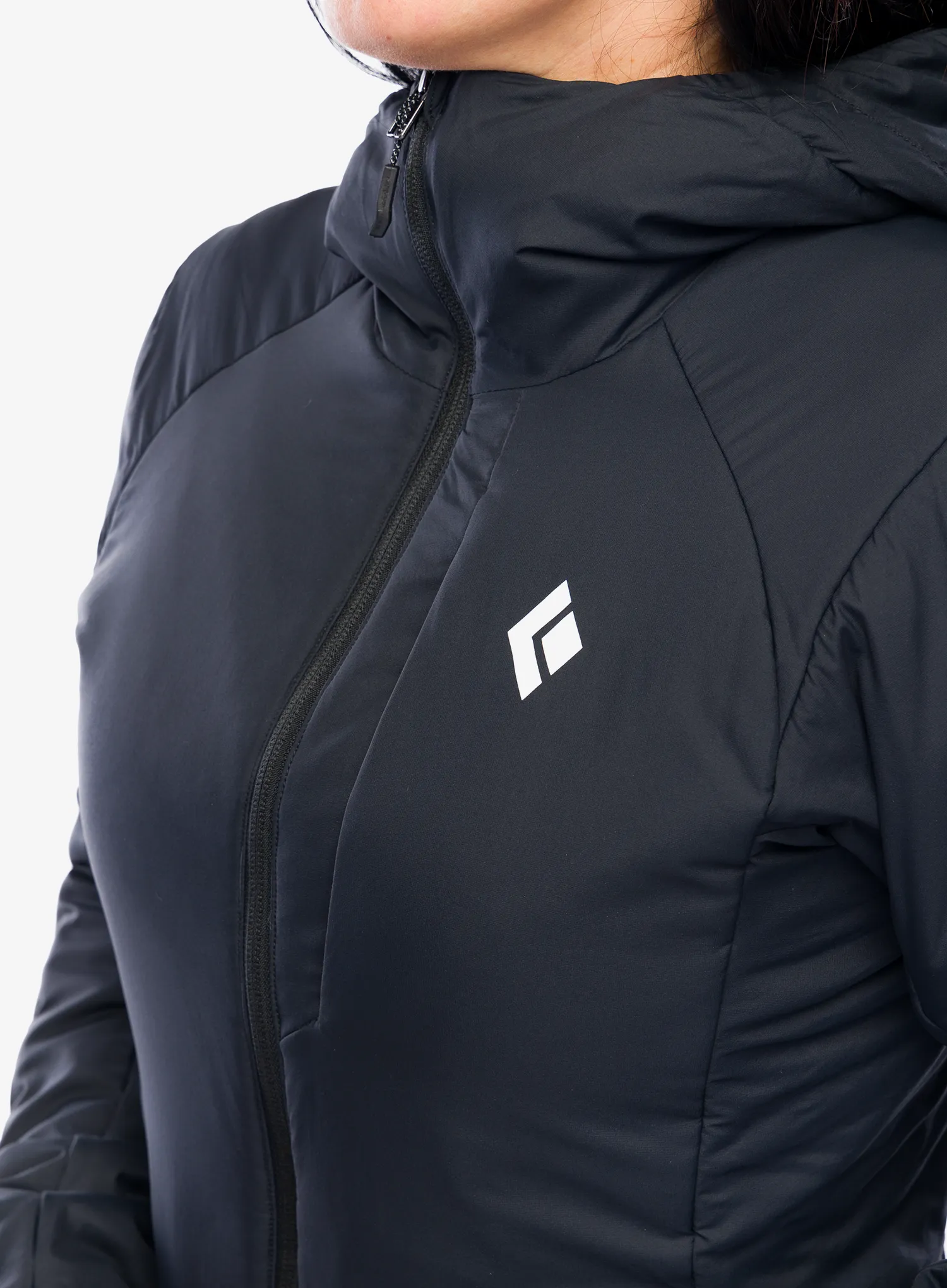Thermojacke Damen Black Diamond First Light Stretch Hoody - blck