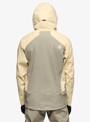 Jacke Black Diamond Recon LT Stretch Shell - white oak/pine smoke