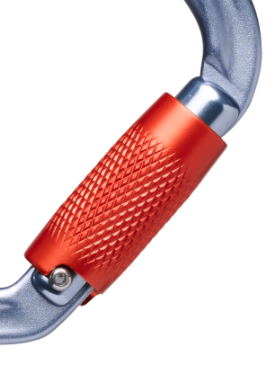 Karabiner Black Diamond Vaporlock Twistlock Carabiner - gray